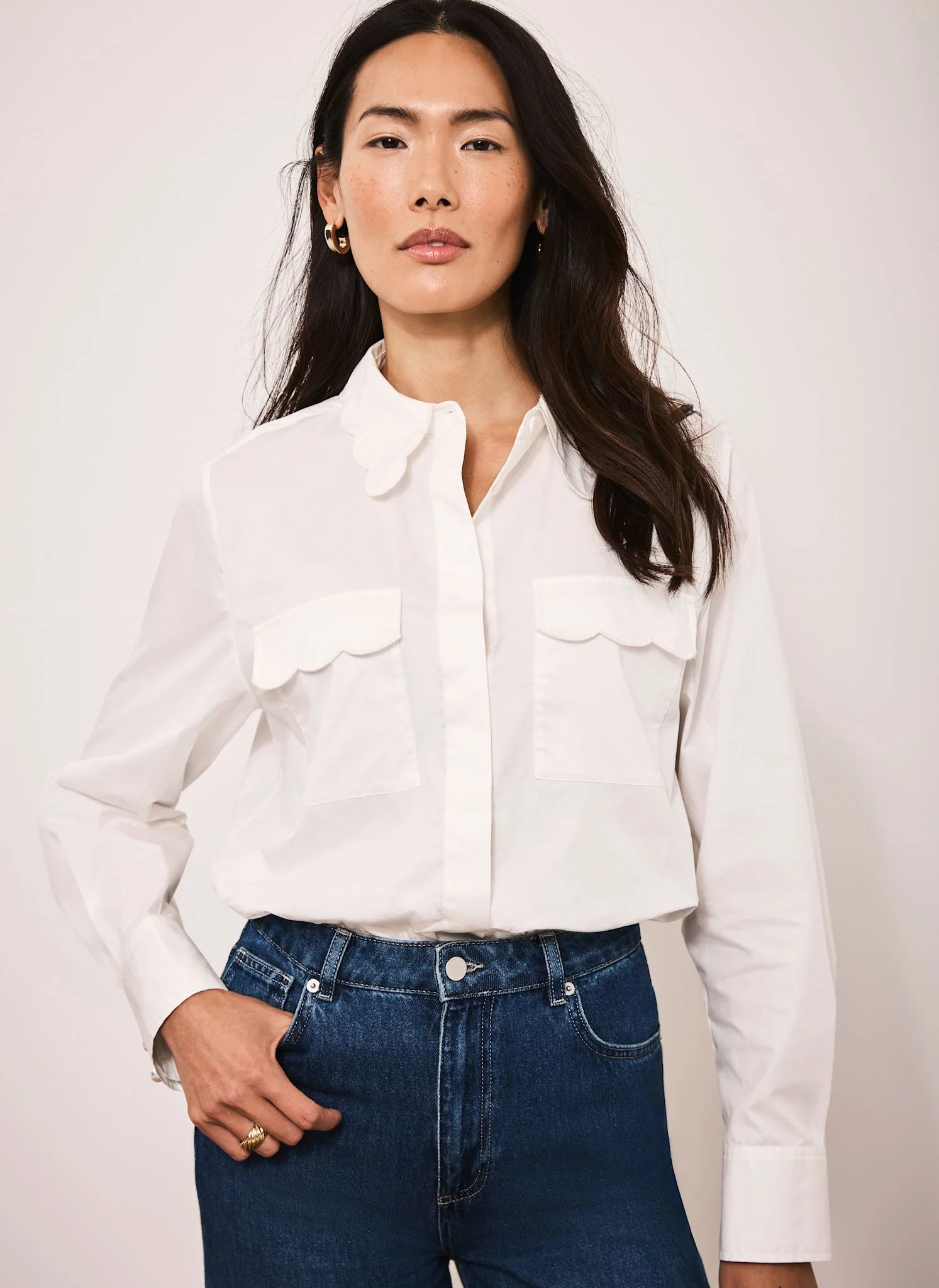 10006-white-cotton-scallop-detail-shirt-2.webp White Cotton Scallop Detail Shirt