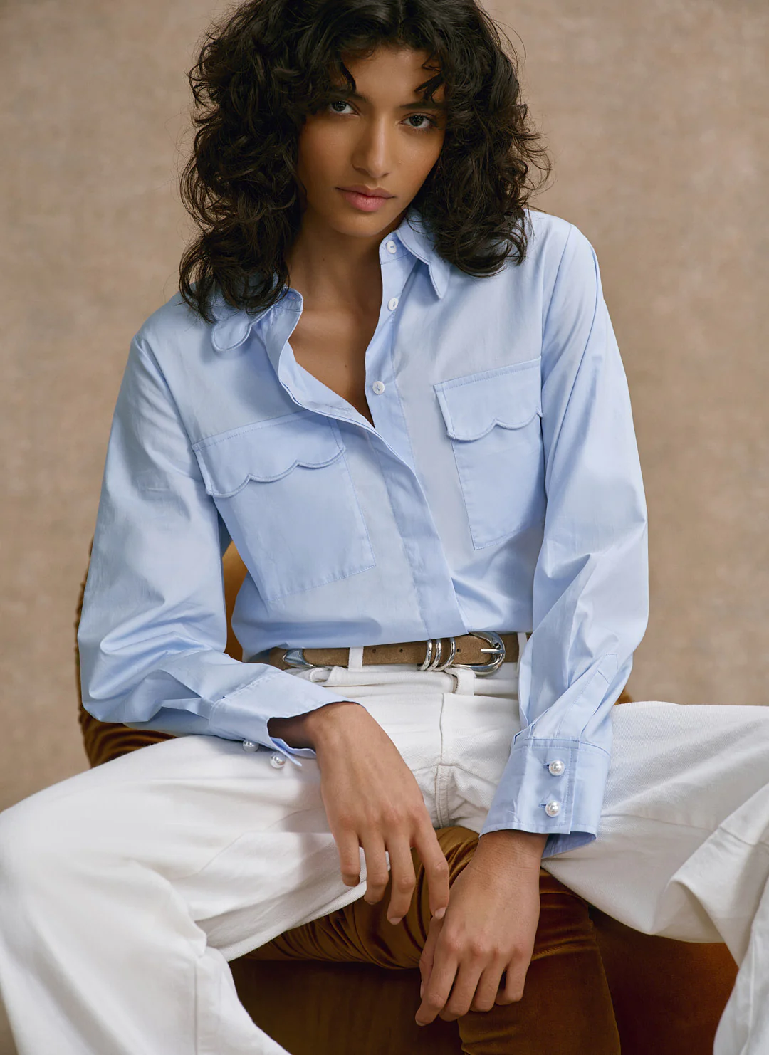 10012-blue-cotton-scallop-detail-shirt-1.webp Blue Cotton Scallop Detail Shirt
