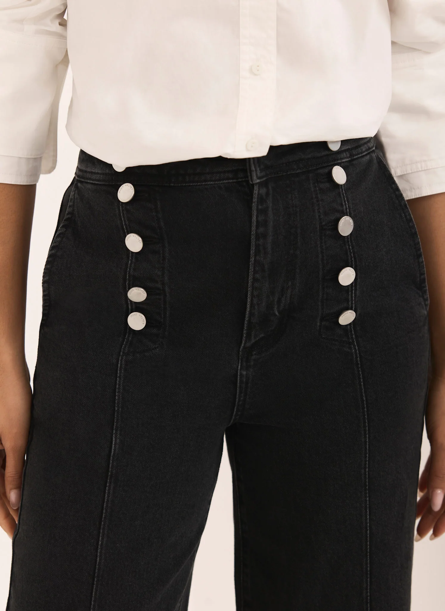 10044-black-button-detail-wide-jeans-3.webp Black Button Detail Wide Jeans