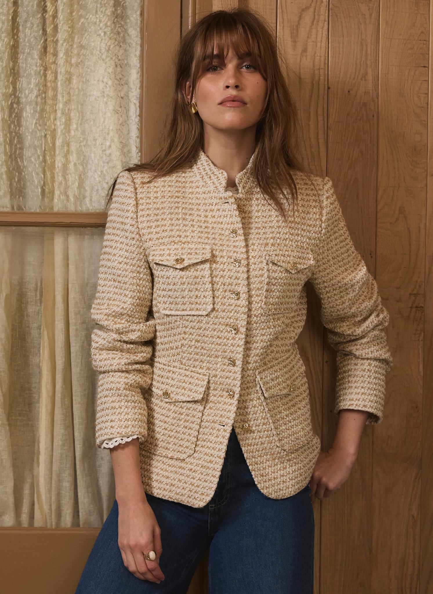 10140-neutral-boucle-pocket-detail-jacket-4.jpg Neutral Boucle Pocket Detail Jacket