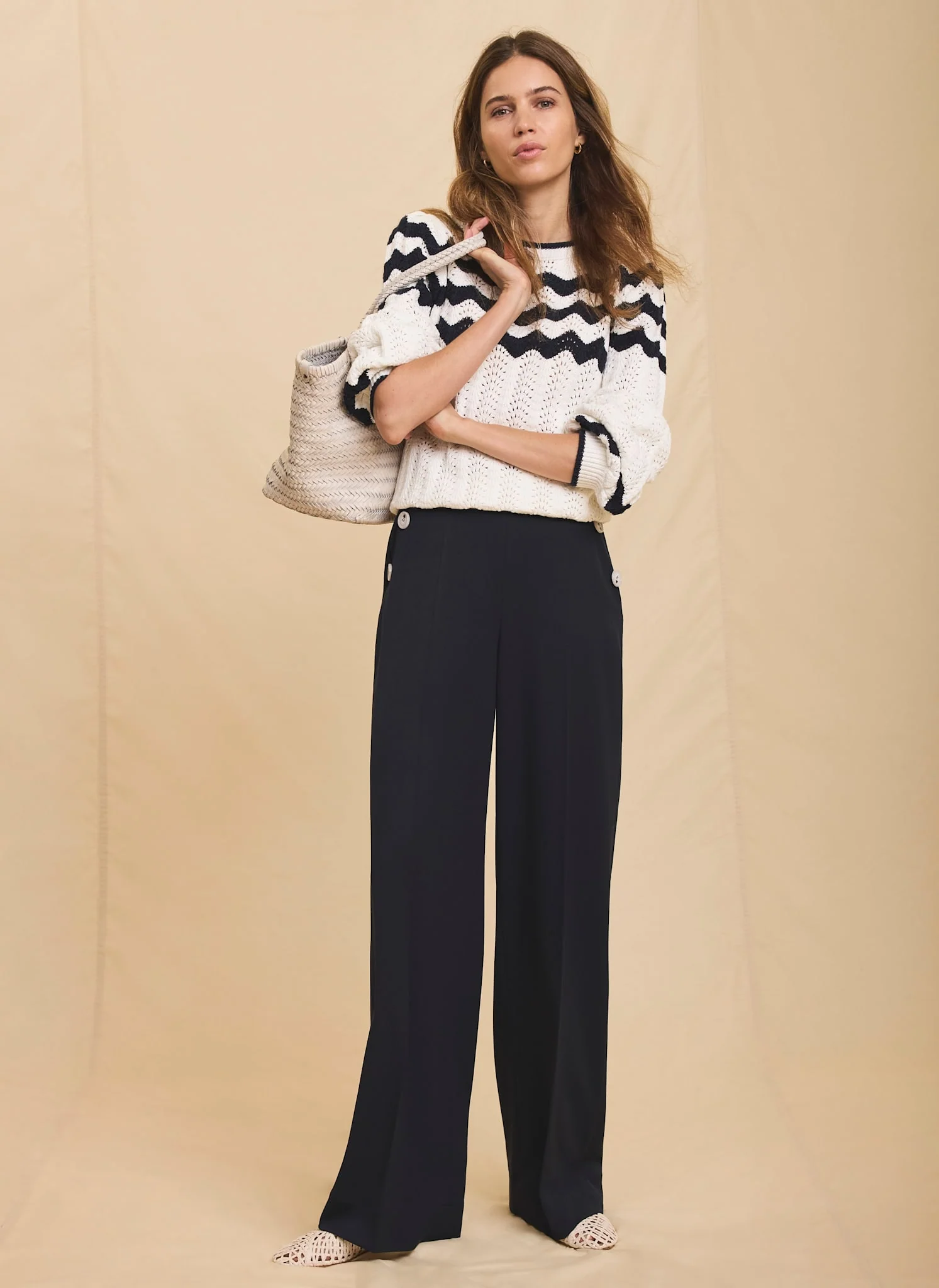 10174-navy-button-front-wide-trousers-5.webp Navy Button Front Wide Trousers