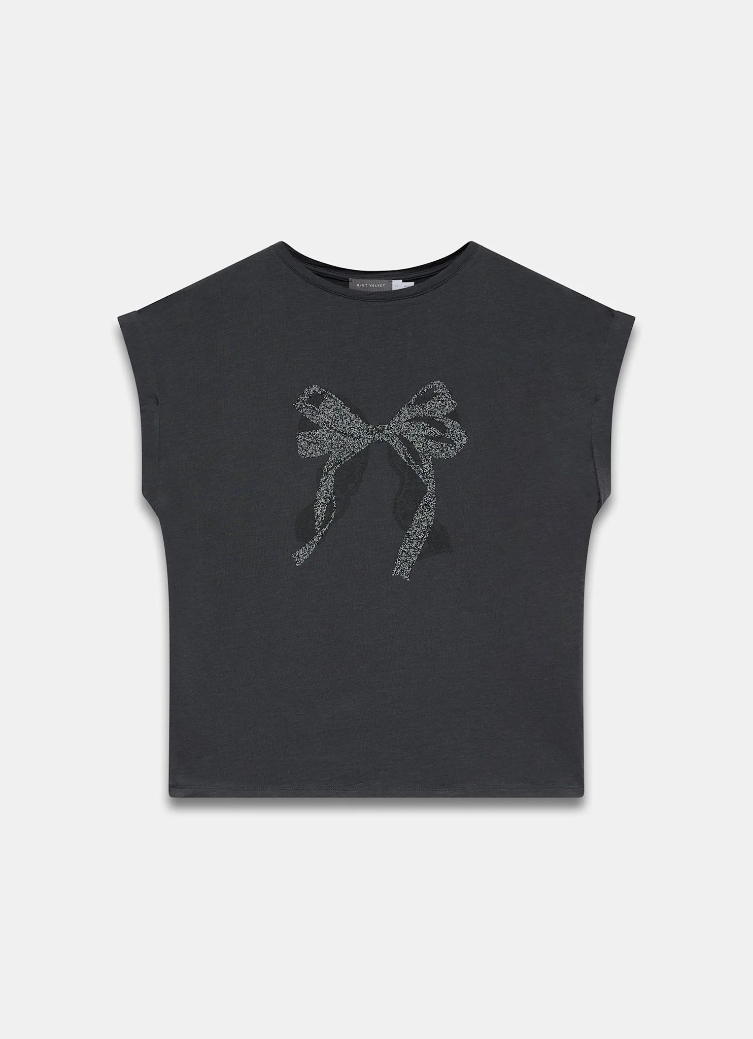 10196-black-cotton-bow-graphic-t-shirt-6.webp Black Cotton Bow Graphic T-Shirt