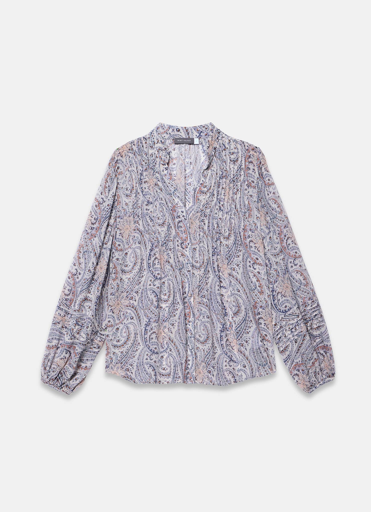 10202-neutral-paisley-print-blouse-7.jpg Neutral Paisley Print Blouse