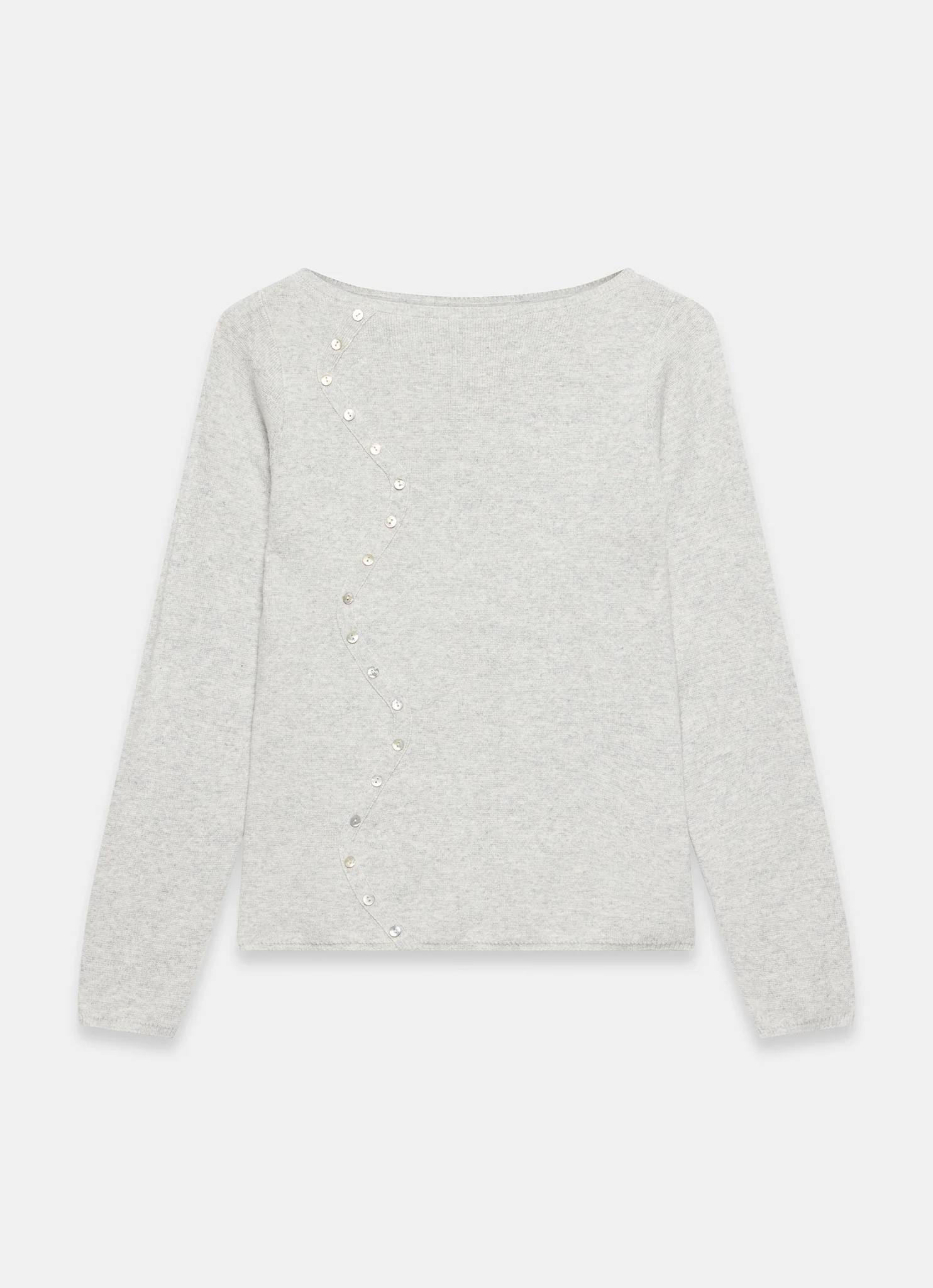 10256-grey-button-detail-knit-top-6.webp Grey Button Detail Knit Top
