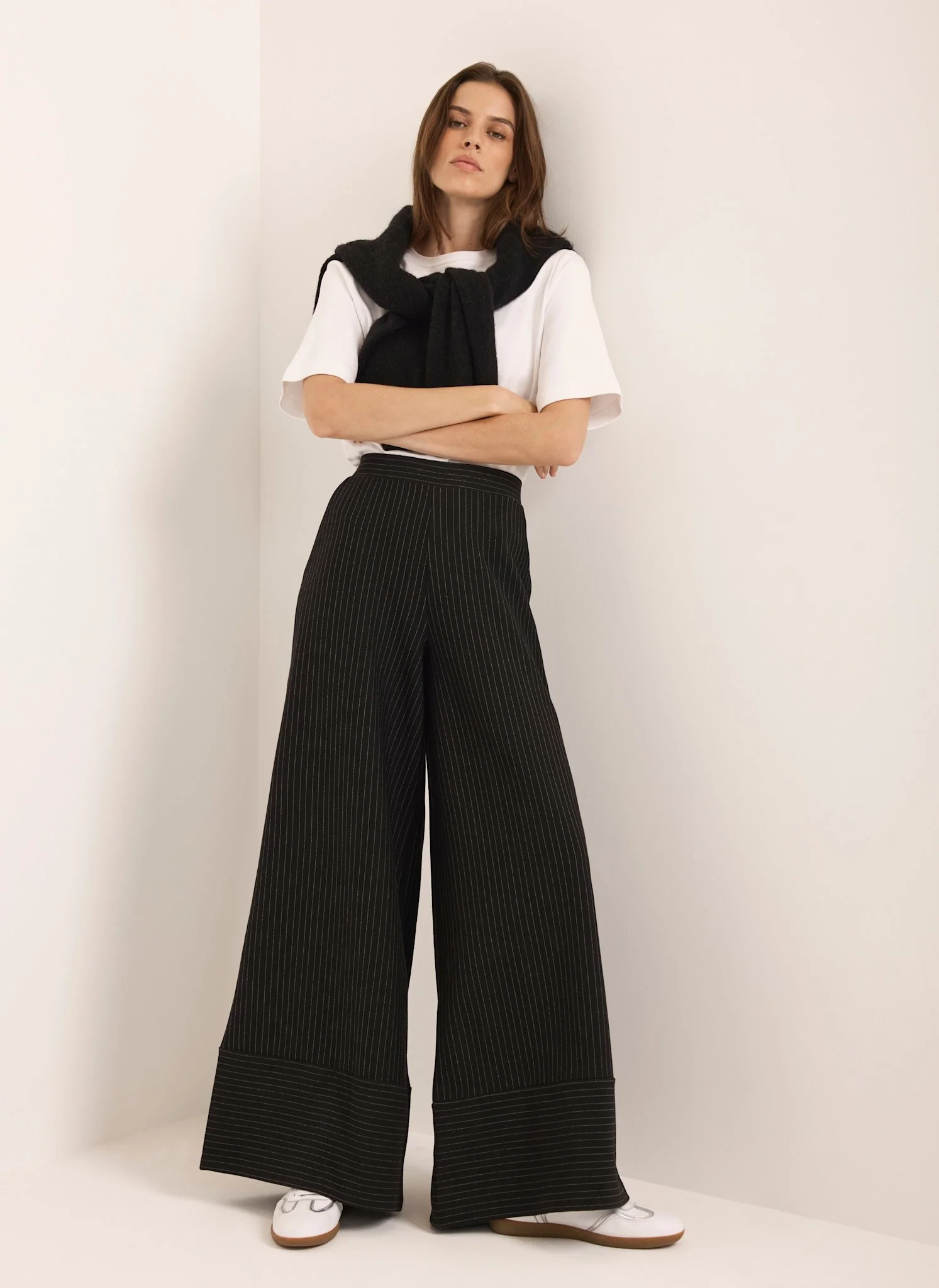 10314-black-pinstripe-wide-trousers-3.webp Black Pinstripe Wide Trousers