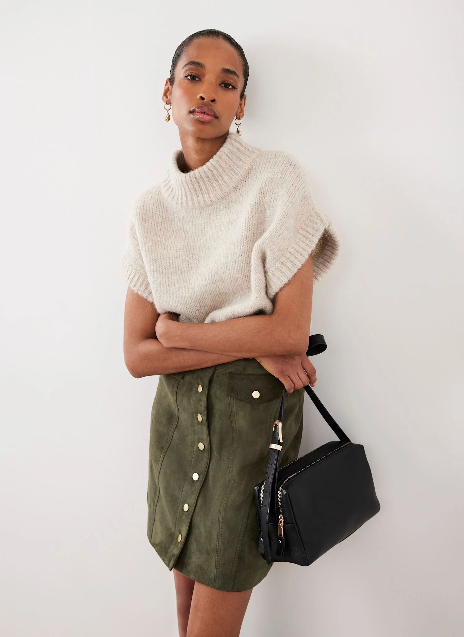 10380-khaki-suede-mini-skirt-5.webp Khaki Suede Mini Skirt