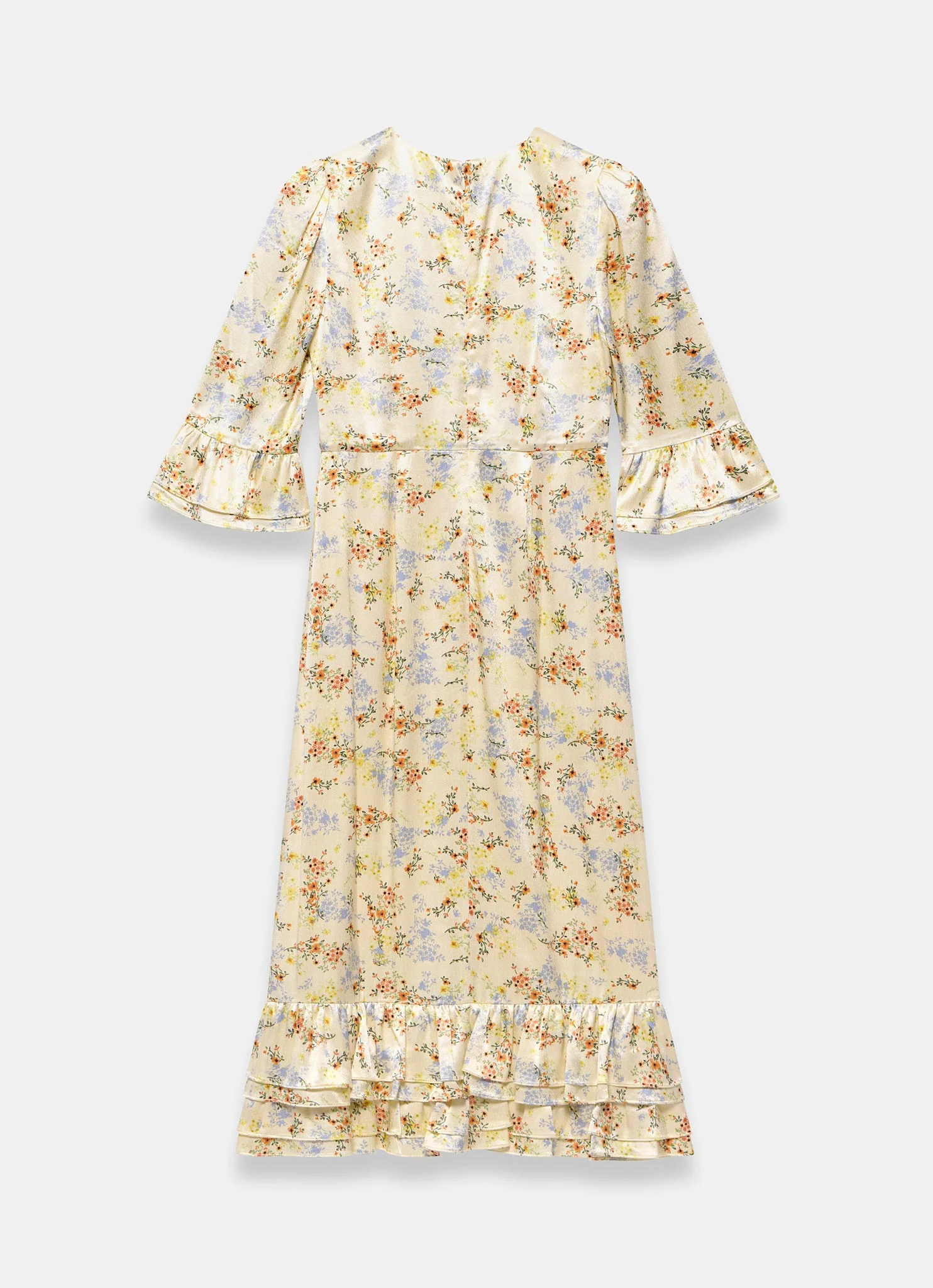 1040-yellow-floral-print-satin-midi-dress-8.webp Yellow Floral Print Satin Midi Dress