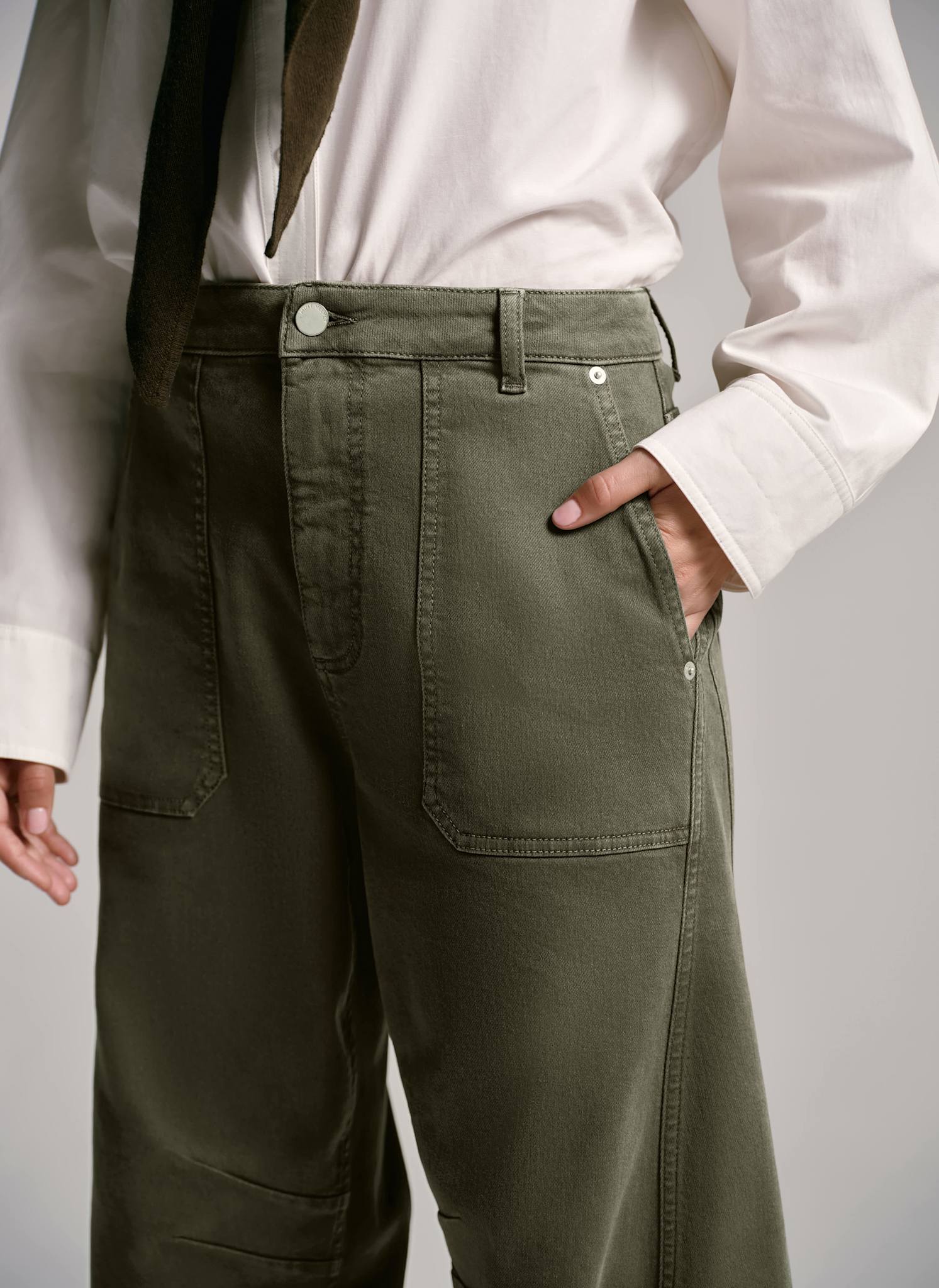 10412-khaki-utility-barrel-jeans-5.jpg Khaki Utility Barrel Jeans