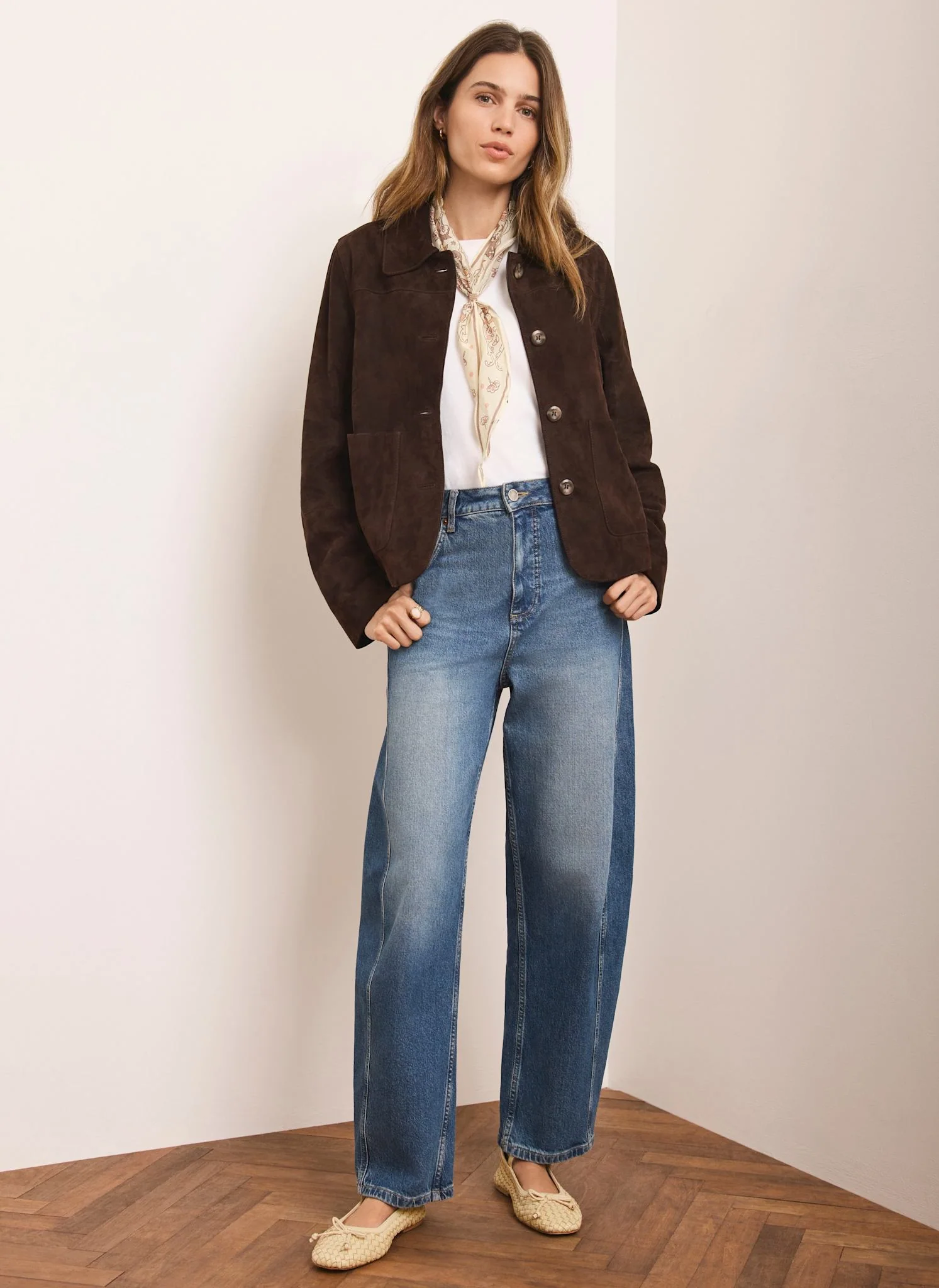 Brown Suede Jacket