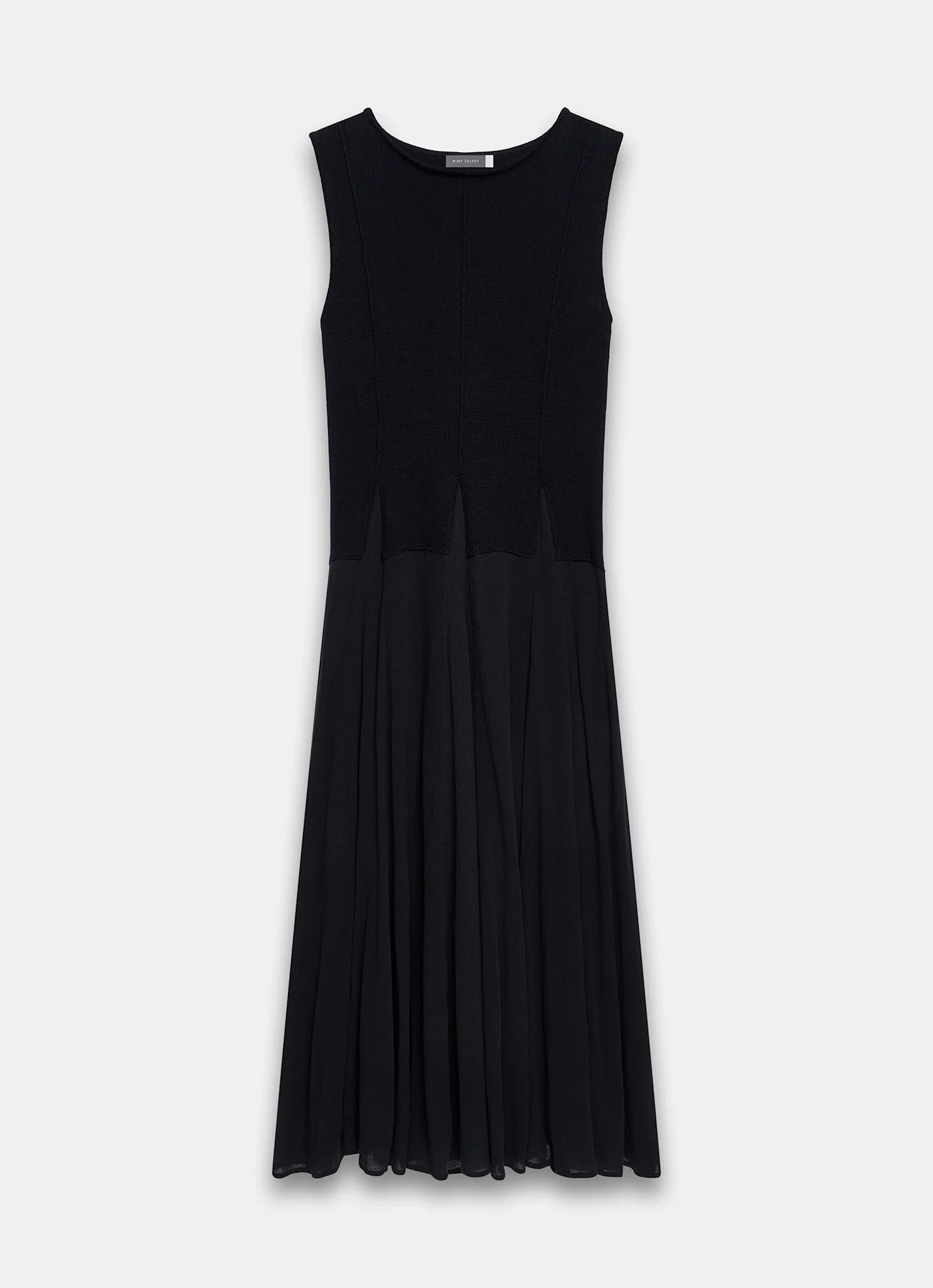 10470-navy-cotton-blend-drop-waist-maxi-dress-7.webp Navy Cotton Blend Drop Waist Maxi Dress