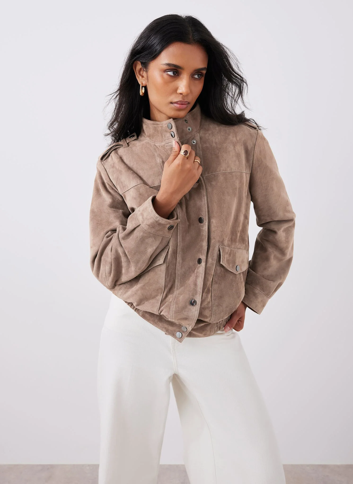 10508-neutral-suede-pilot-bomber-jacket-3.webp Neutral Suede Pilot Bomber Jacket