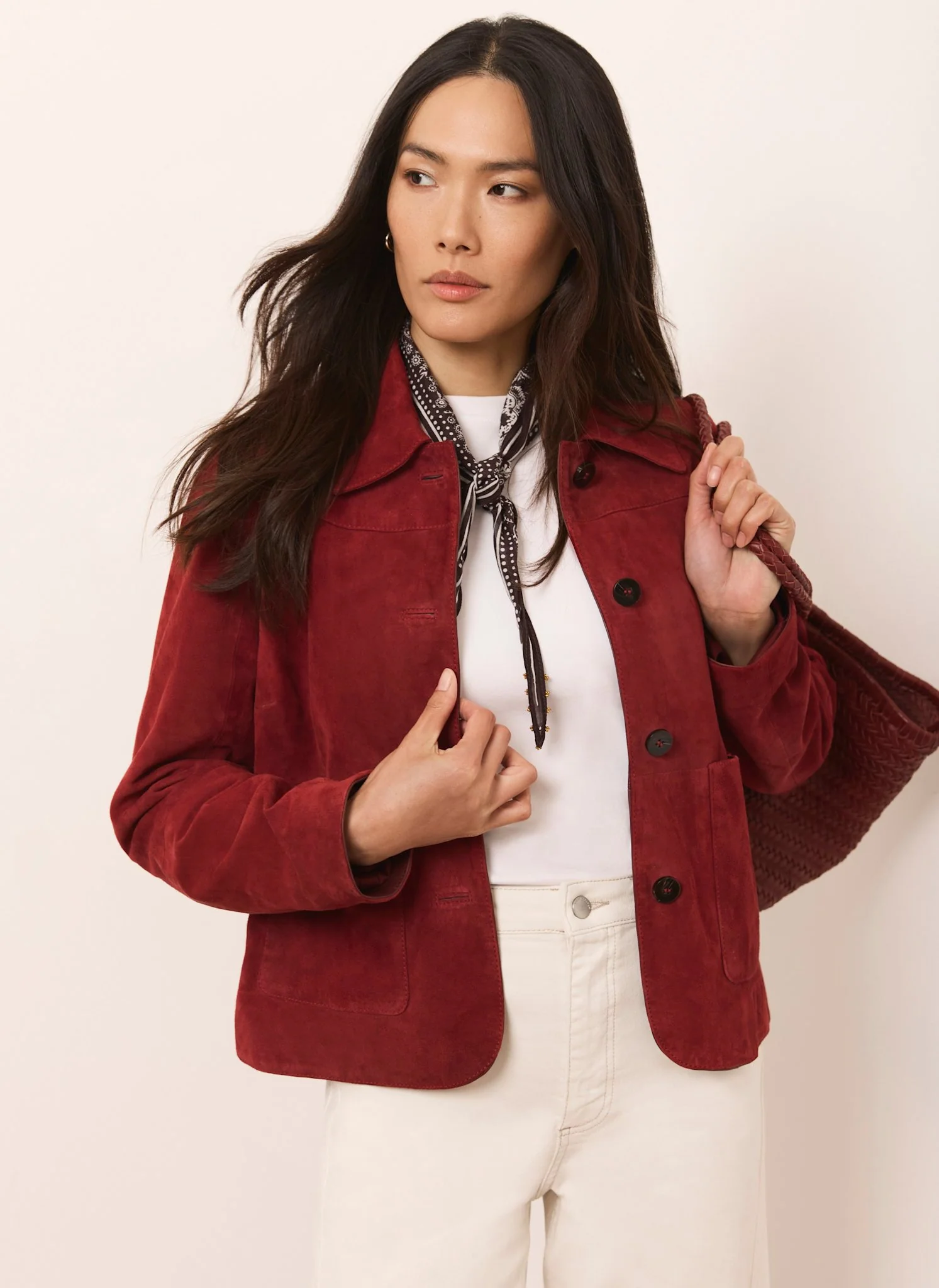 Red Suede Jacket