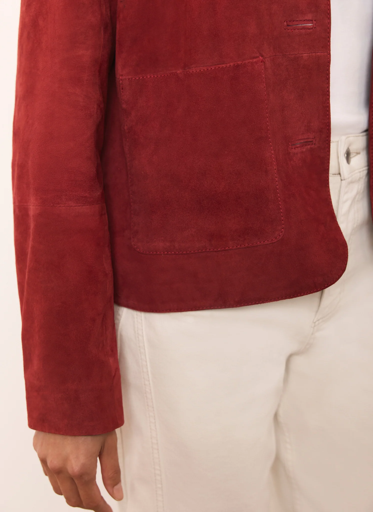 Red Suede Jacket