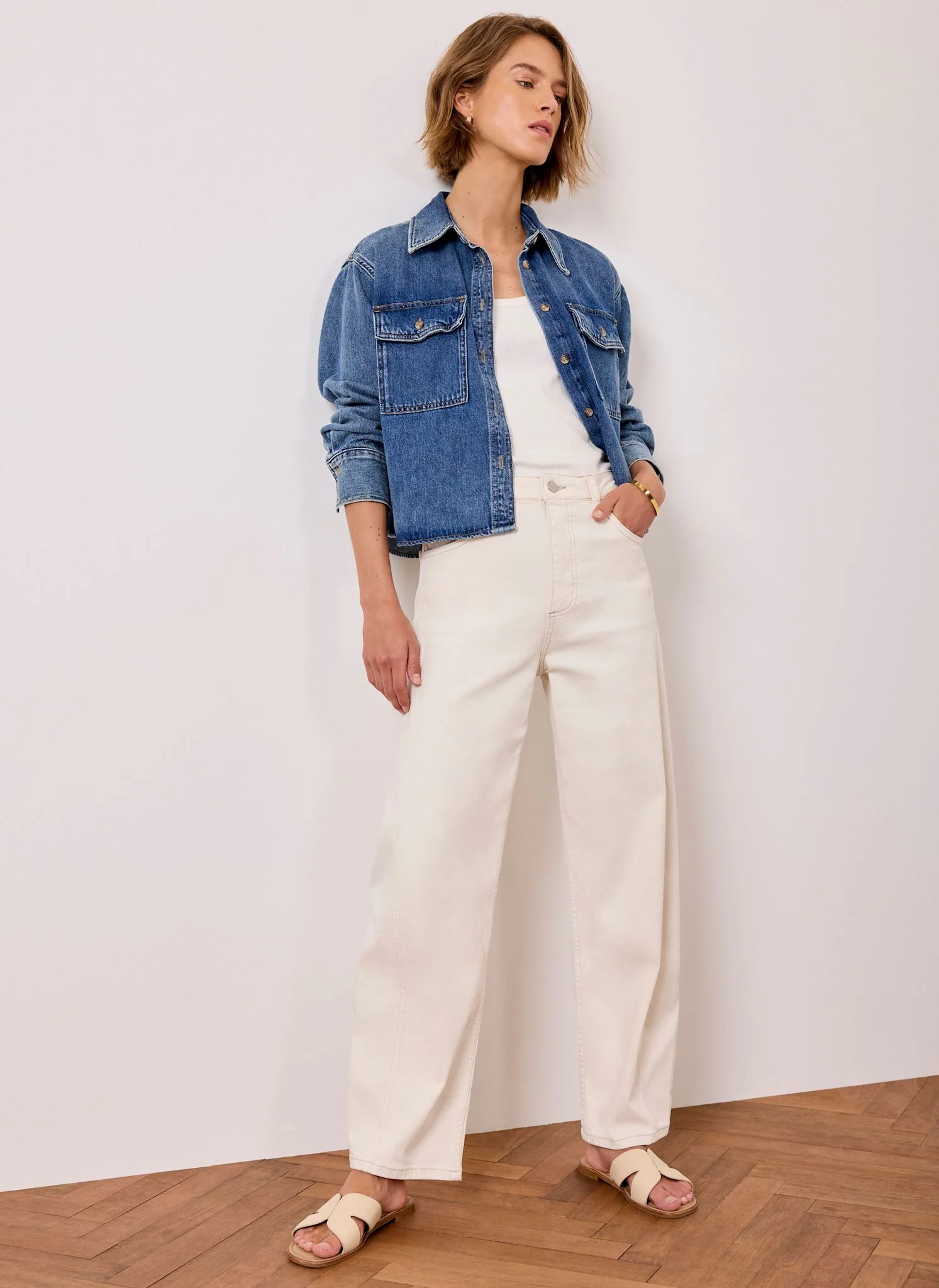 10526-cream-barrel-leg-jeans-1.webp Cream Barrel Leg Jeans