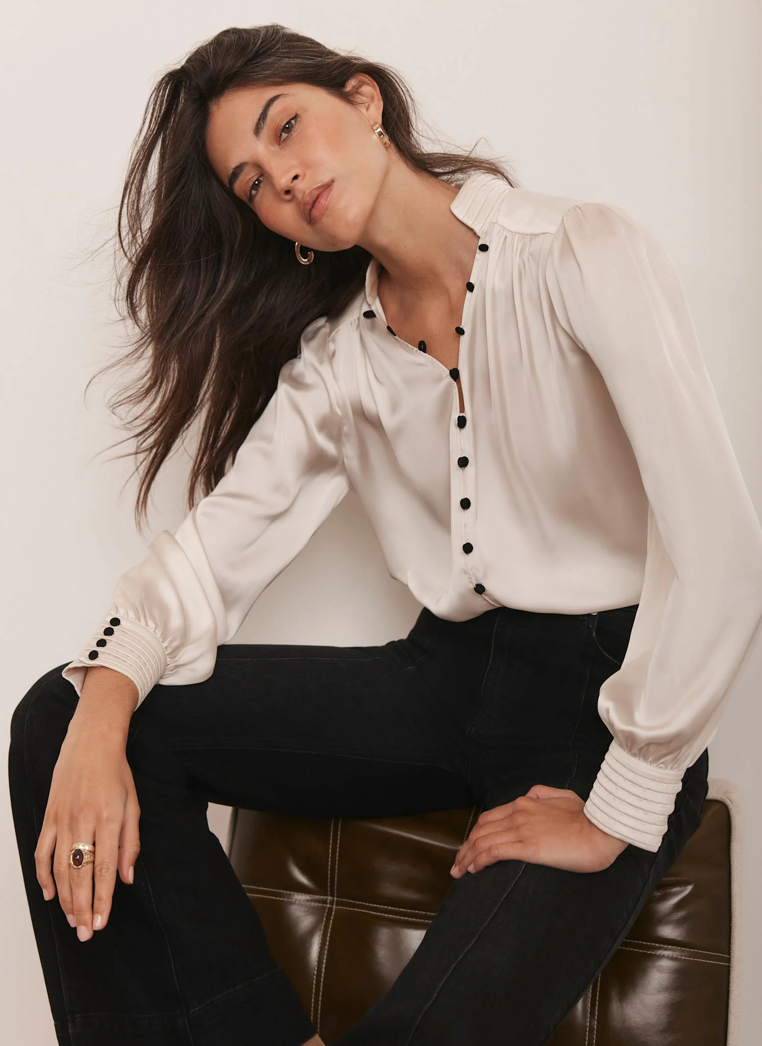 10570-cream-contrast-satin-blouse-1.webp Cream Contrast Satin Blouse