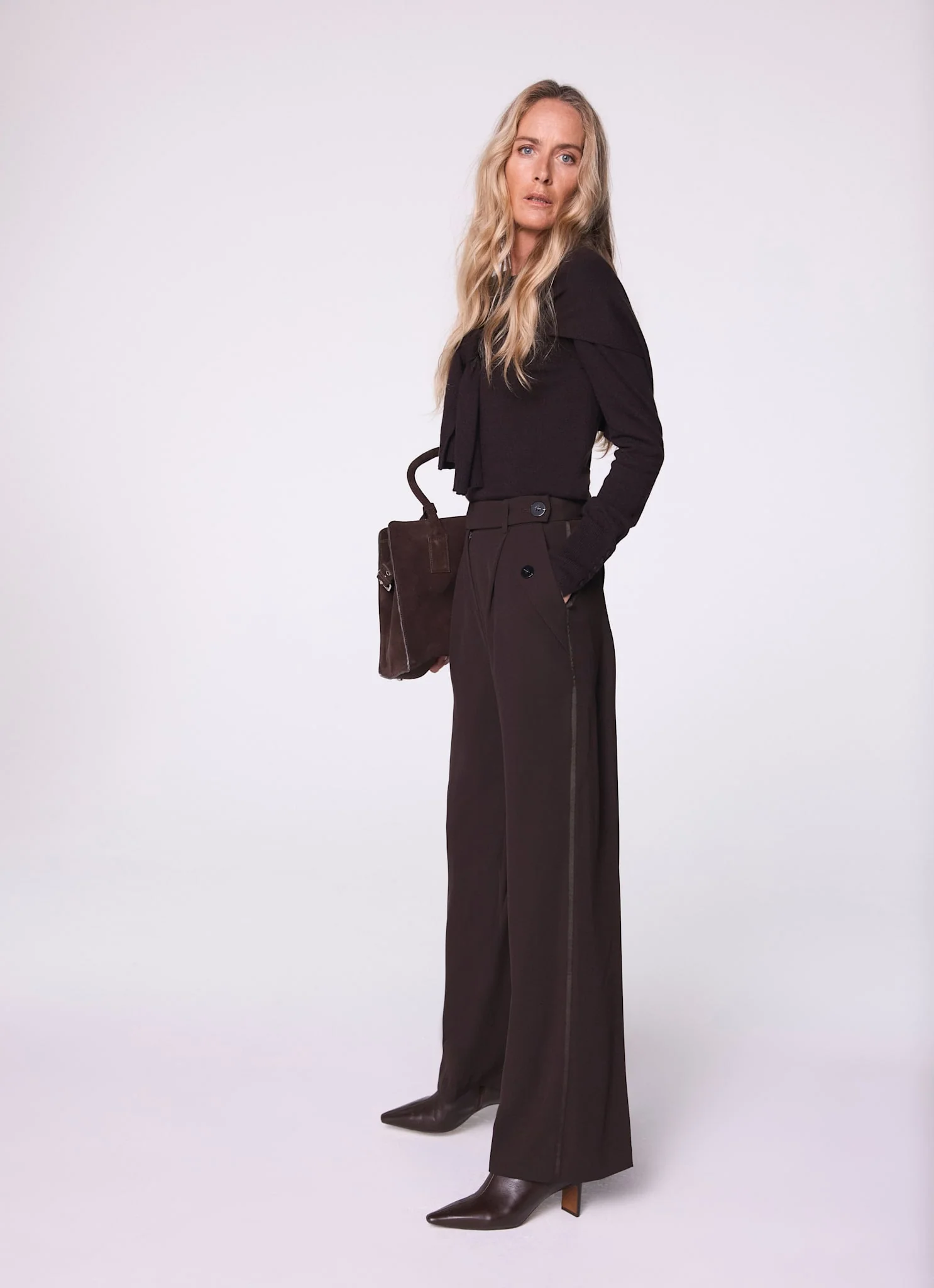 10576-brown-tailored-wide-trousers-1.webp Brown Tailored Wide Trousers