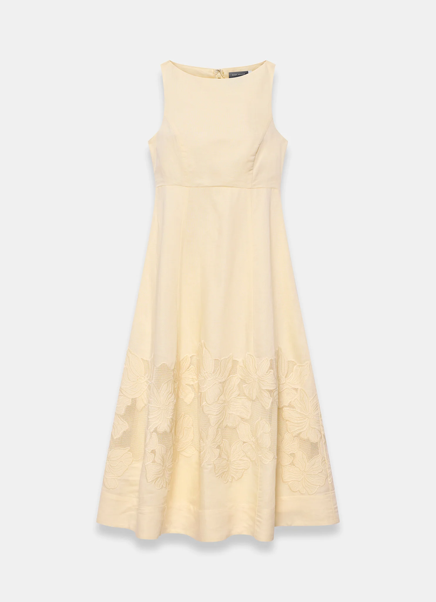 1070-yellow-linen-blend-lace-midi-dress-7.webp Yellow Linen Blend Lace Midi Dress