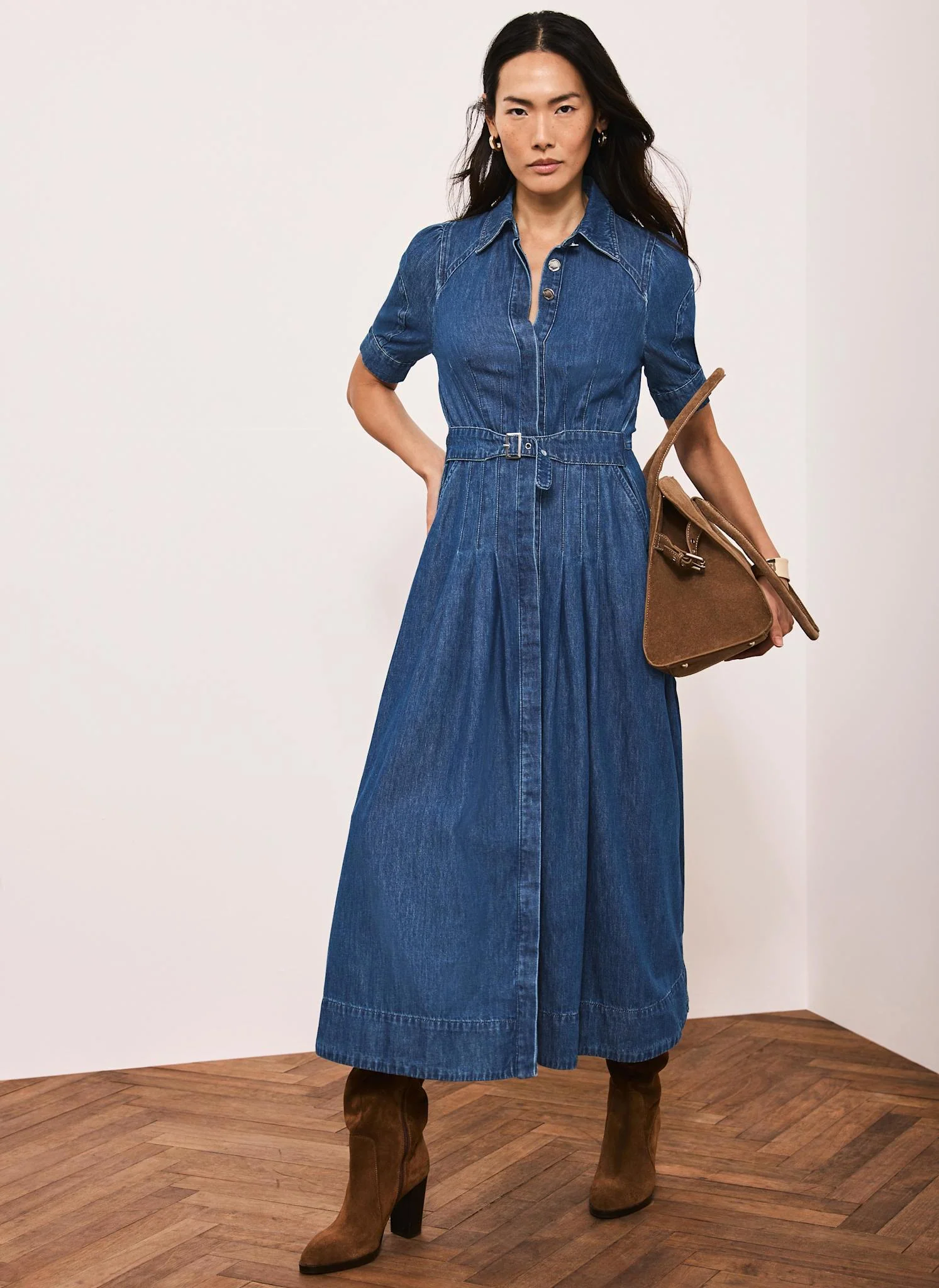 10748-indigo-denim-belted-midi-shirt-dress-5.webp Indigo Denim Belted Midi Shirt Dress