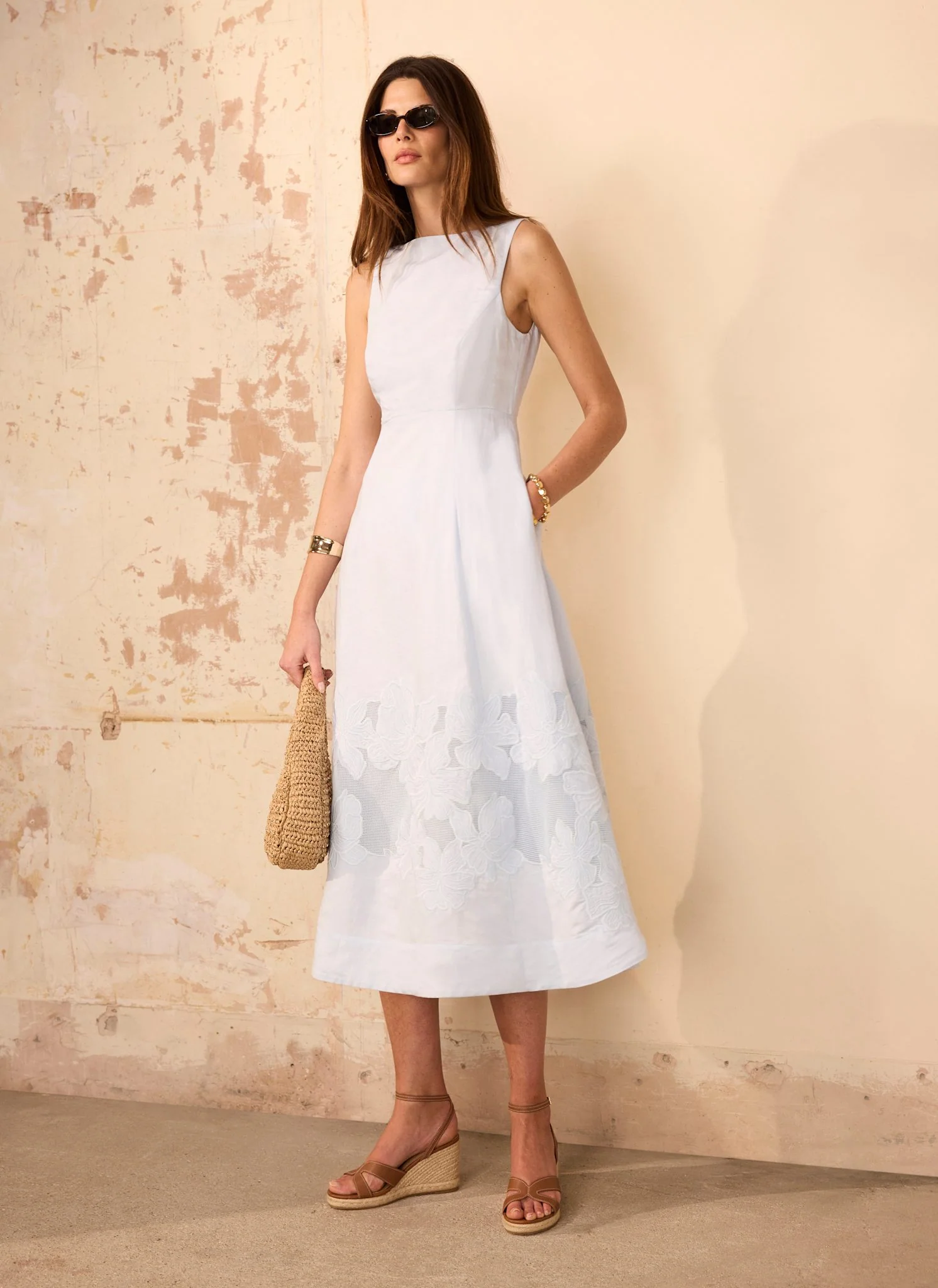 1078-blue-linen-blend-lace-midi-dress-6.webp Blue Linen Blend Lace Midi Dress