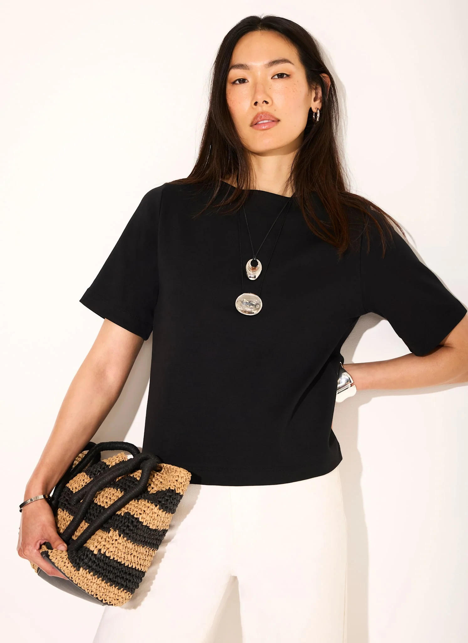 10884-black-slash-neck-t-shirt-1.webp Black Slash Neck T Shirt