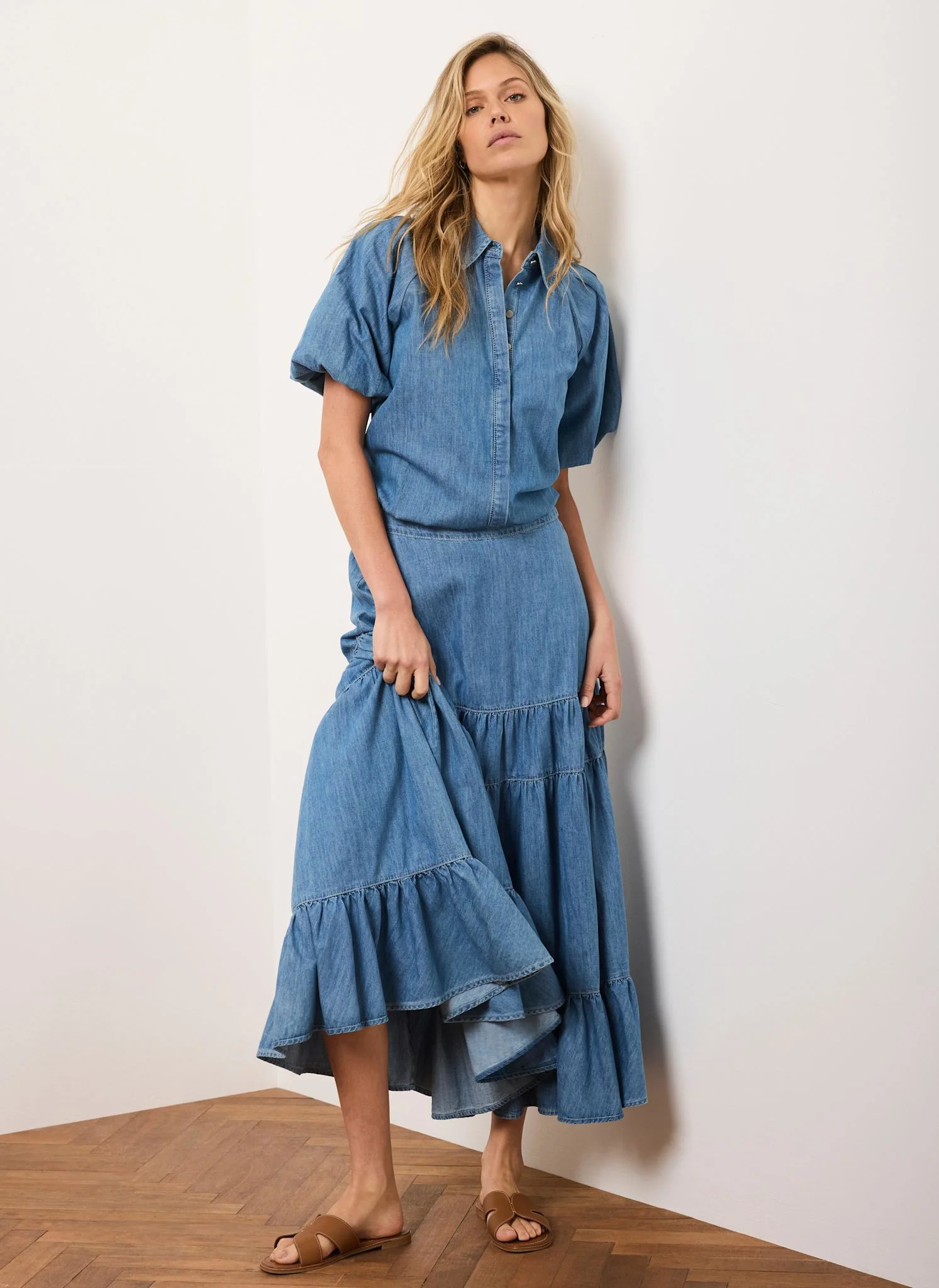 10902-indigo-tiered-denim-maxi-skirt-6.webp Indigo Tiered Denim Maxi Skirt