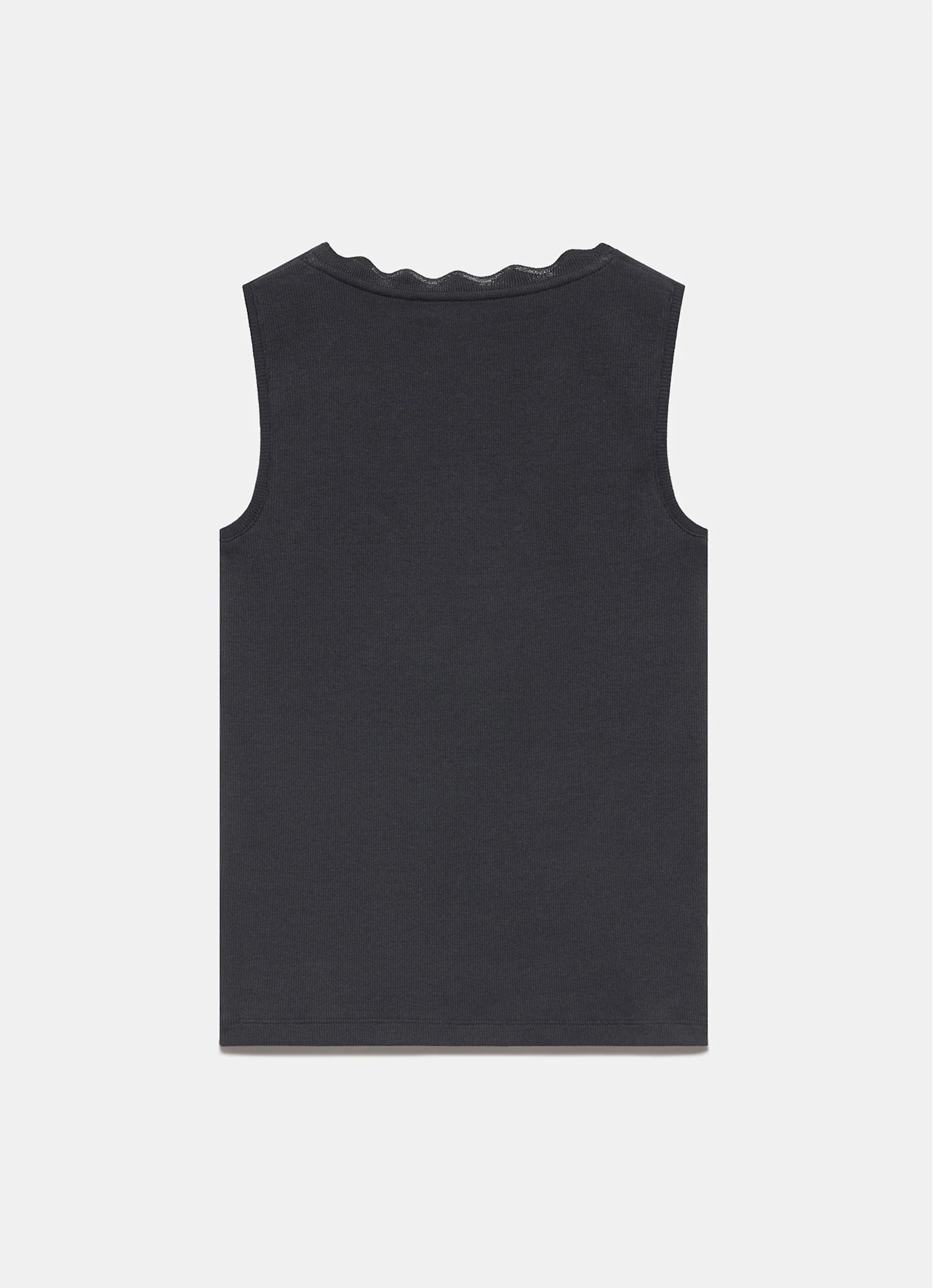 10984-black-scallop-trim-vest-top-8.webp Black Scallop Trim Vest Top