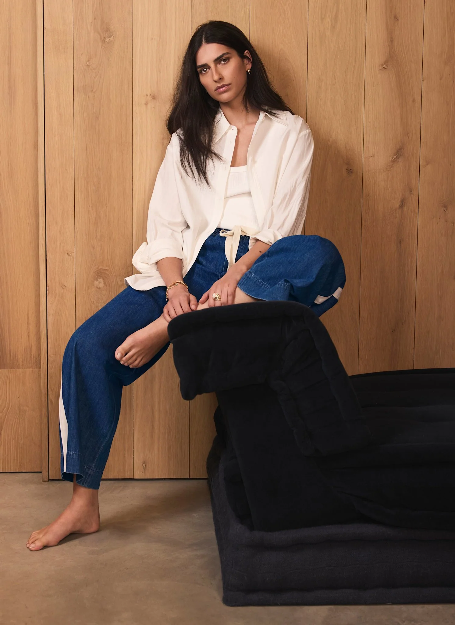 11002-indigo-tie-waist-side-stripe-wide-jeans-6.webp Indigo Tie Waist Side Stripe Wide Jeans