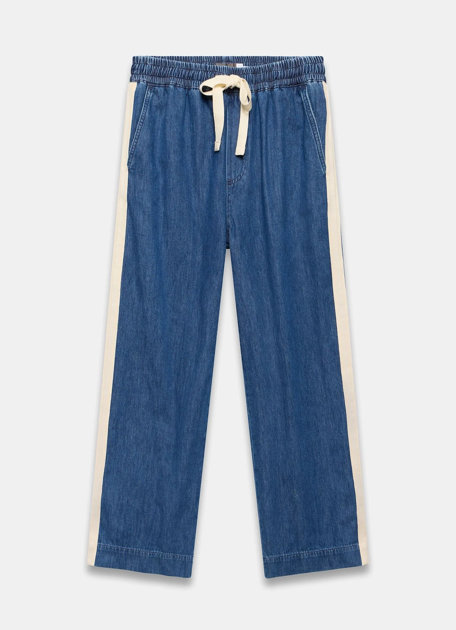 11002-indigo-tie-waist-side-stripe-wide-jeans-7.webp Indigo Tie Waist Side Stripe Wide Jeans
