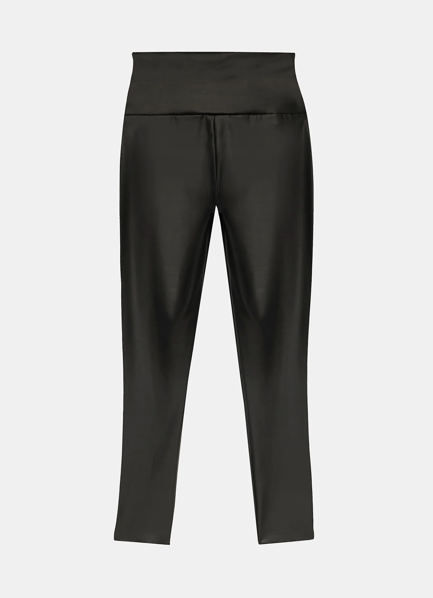 Black Faux Leather Leggings