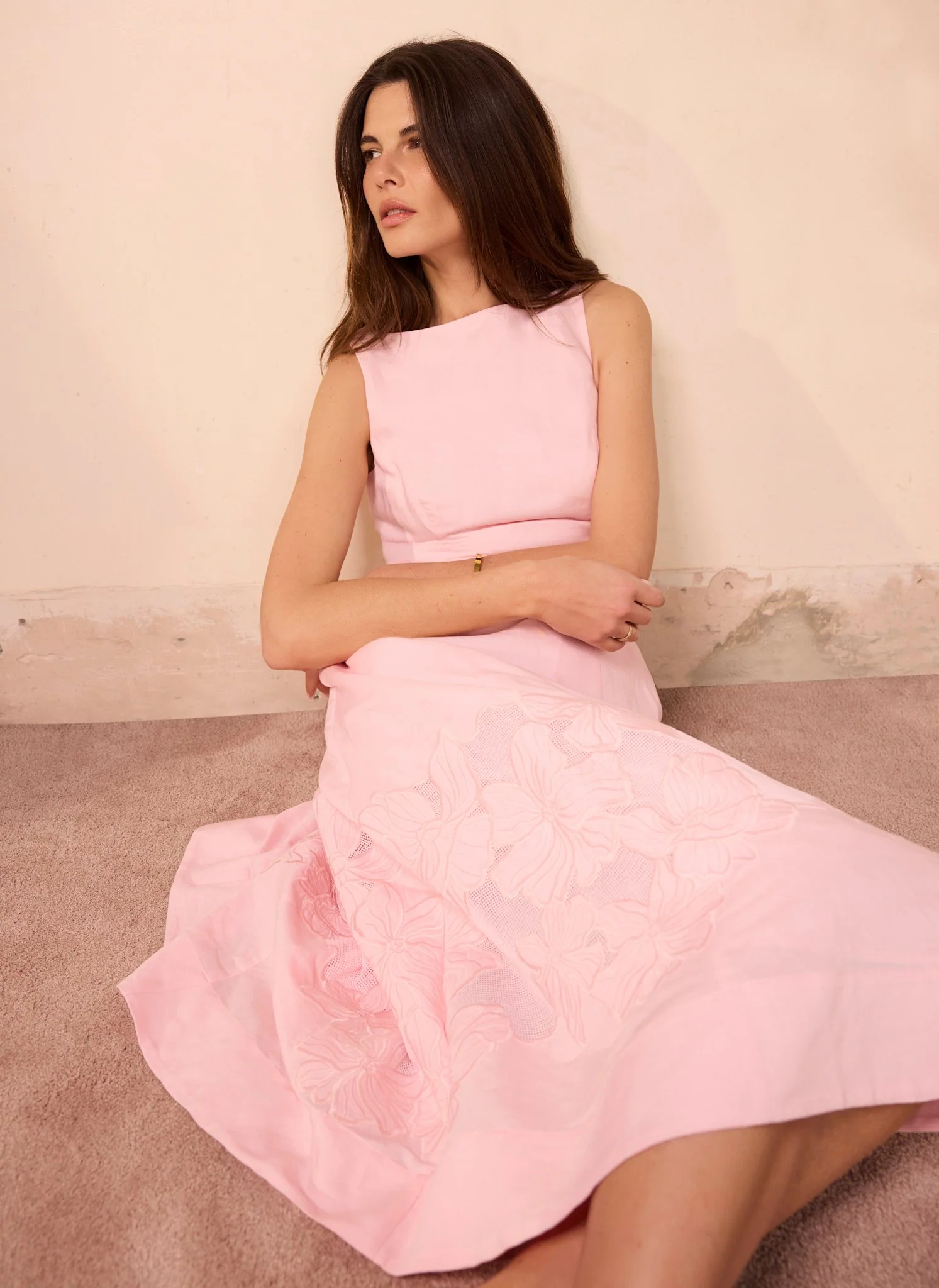 1110-pink-linen-blend-lace-midi-dress-2.webp Pink Linen Blend Lace Midi Dress