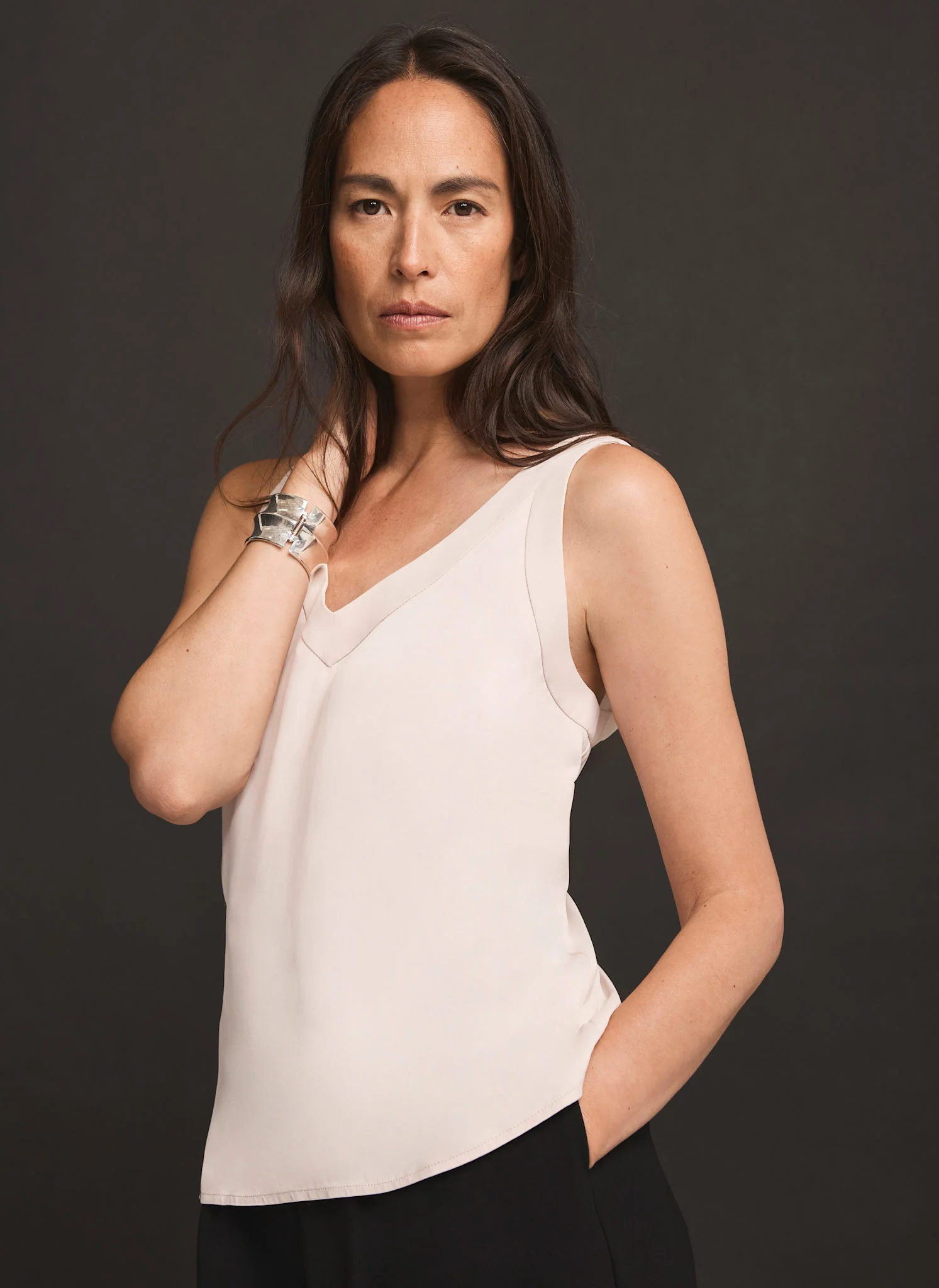 Cream Camisole Top