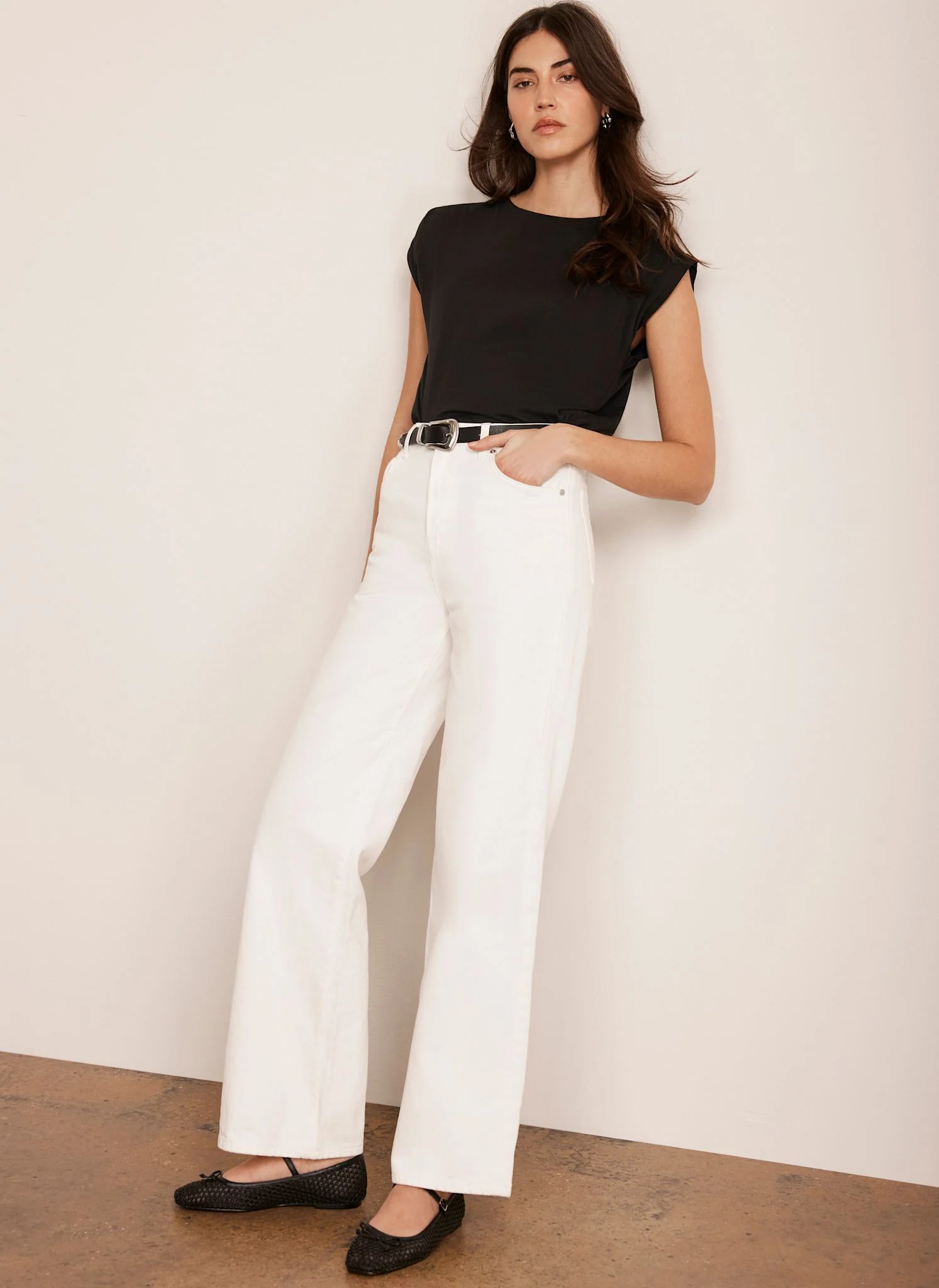 11380-black-cotton-extended-shoulder-t-shirt-6.webp Black Cotton Extended Shoulder T-Shirt