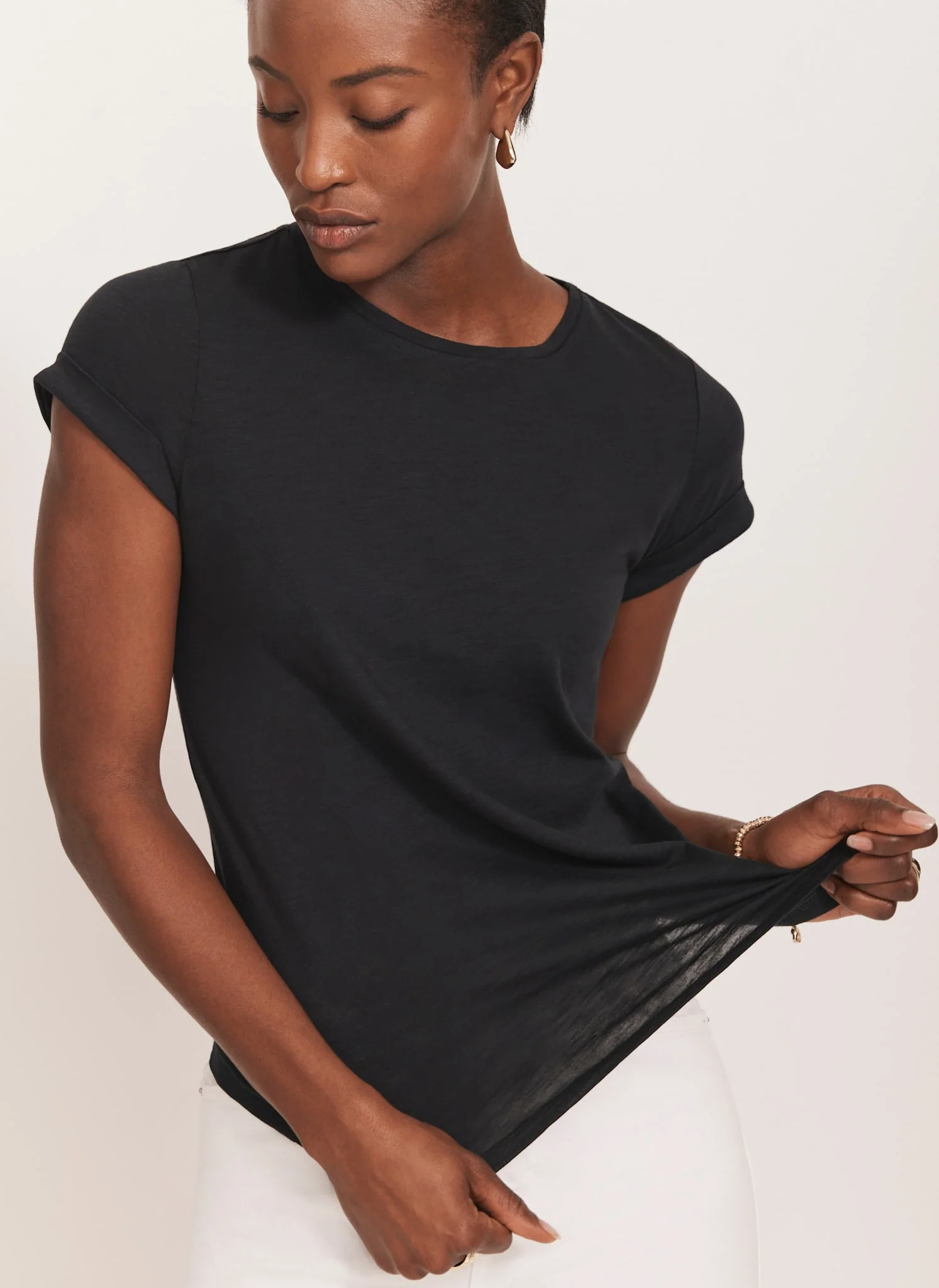 Navy Cotton Star T-Shirt
