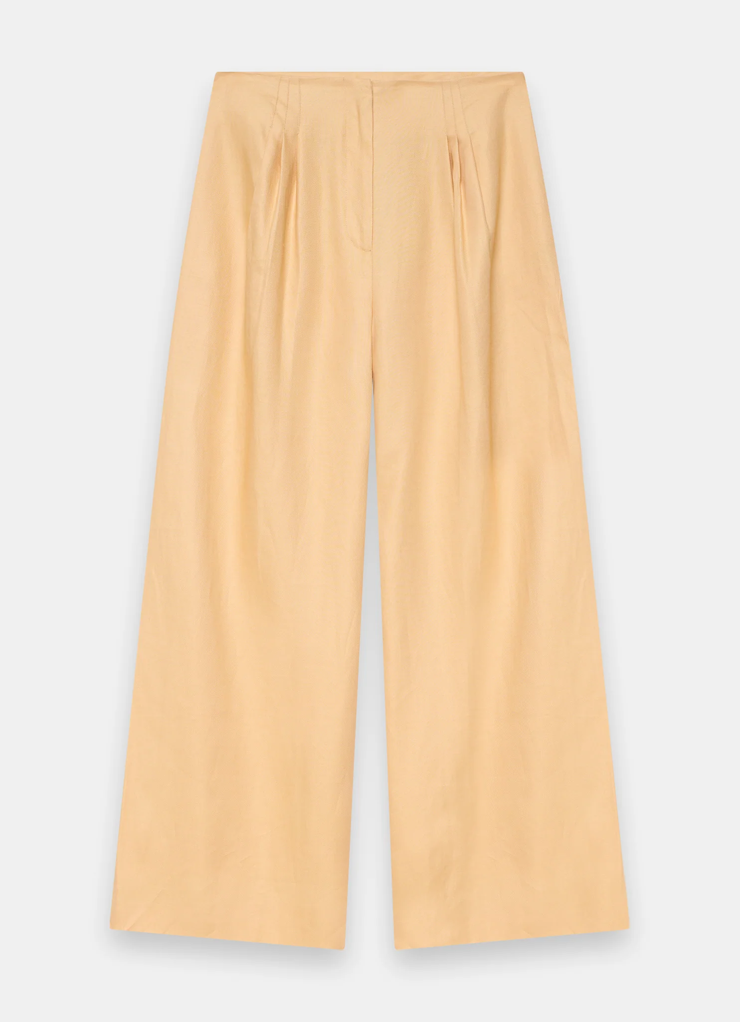 1146-yellow-ramie-wide-leg-trousers-6.webp Yellow Ramie Wide Leg Trousers