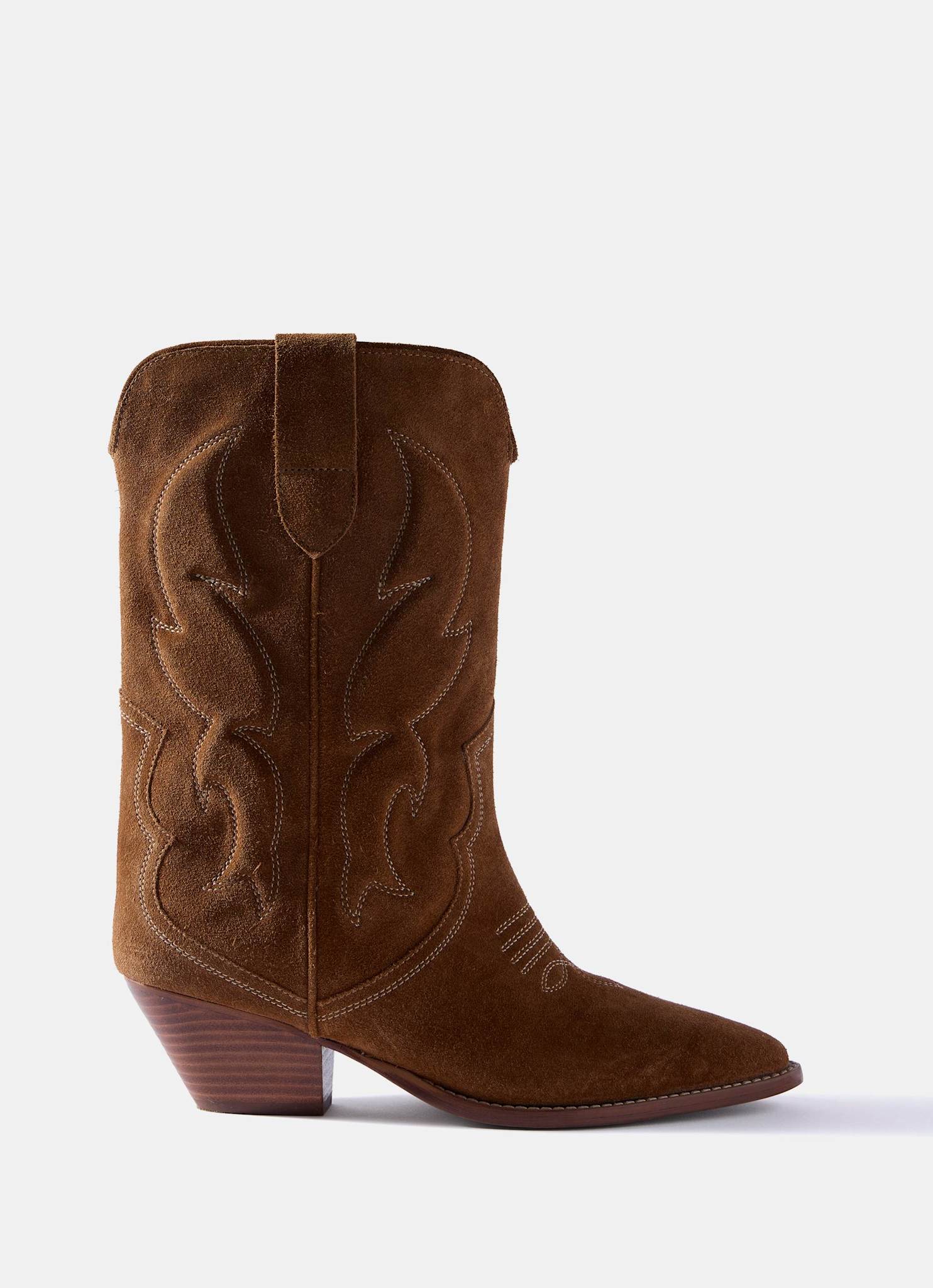 11506-sierra-tan-suede-cowboy-boots-3.jpg Sierra Tan Suede Cowboy Boots