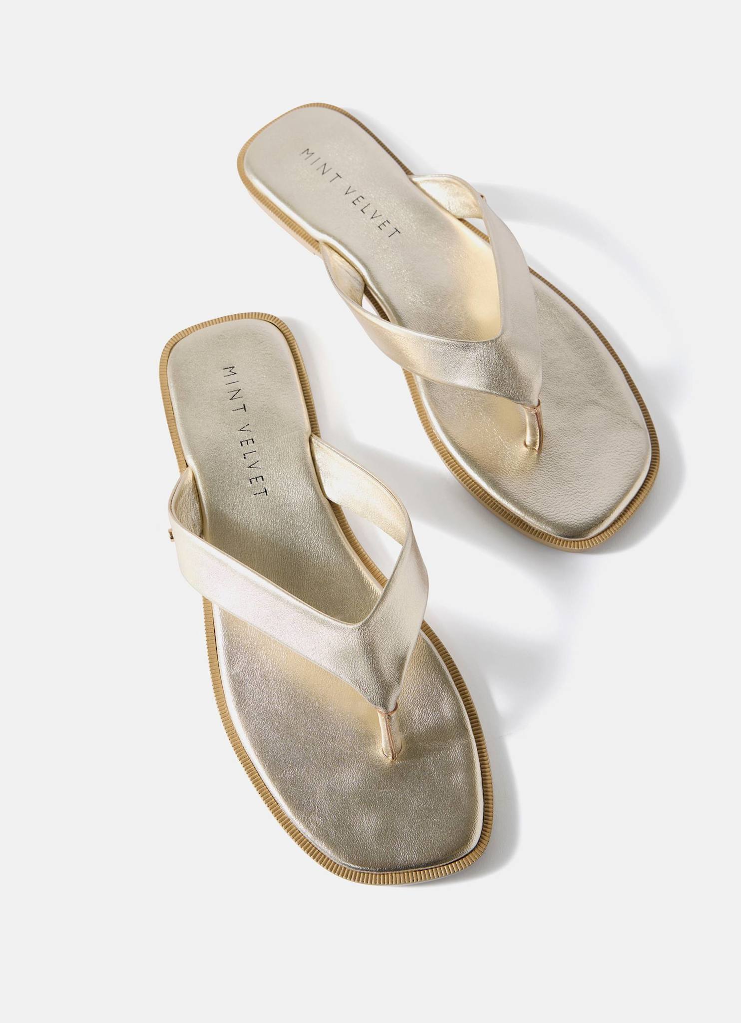 11623-lula-gold-leather-flip-flop-sandals-4.jpg Lula Gold Leather Flip Flop Sandals