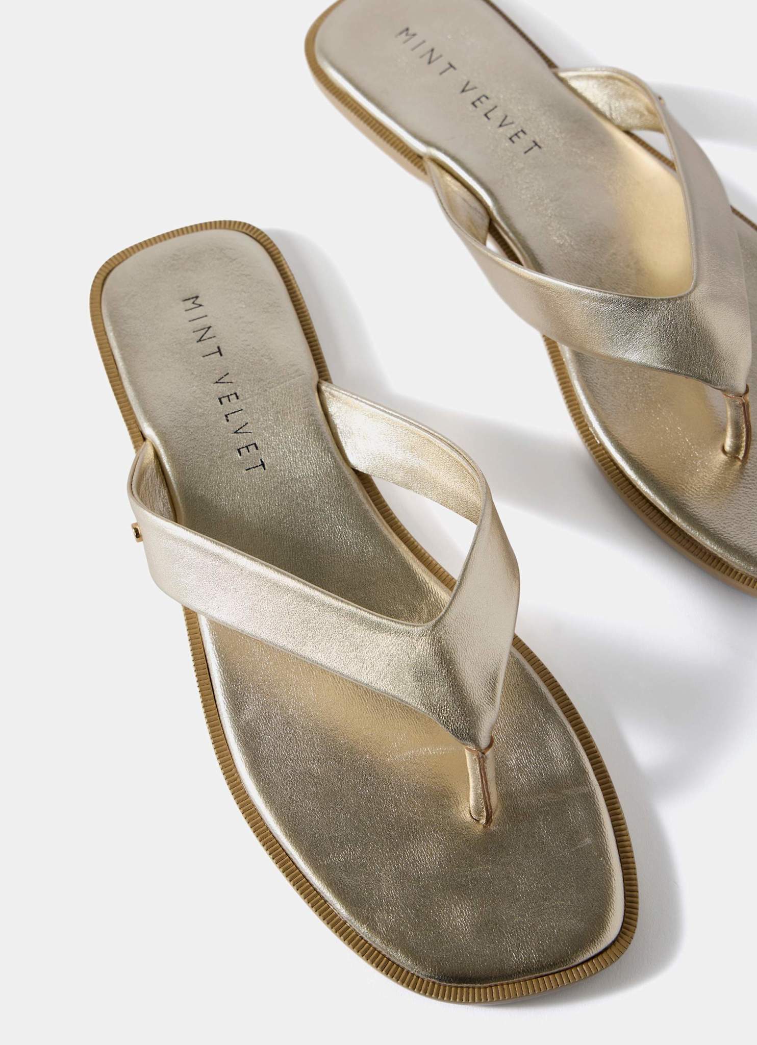 11623-lula-gold-leather-flip-flop-sandals-6.jpg Lula Gold Leather Flip Flop Sandals