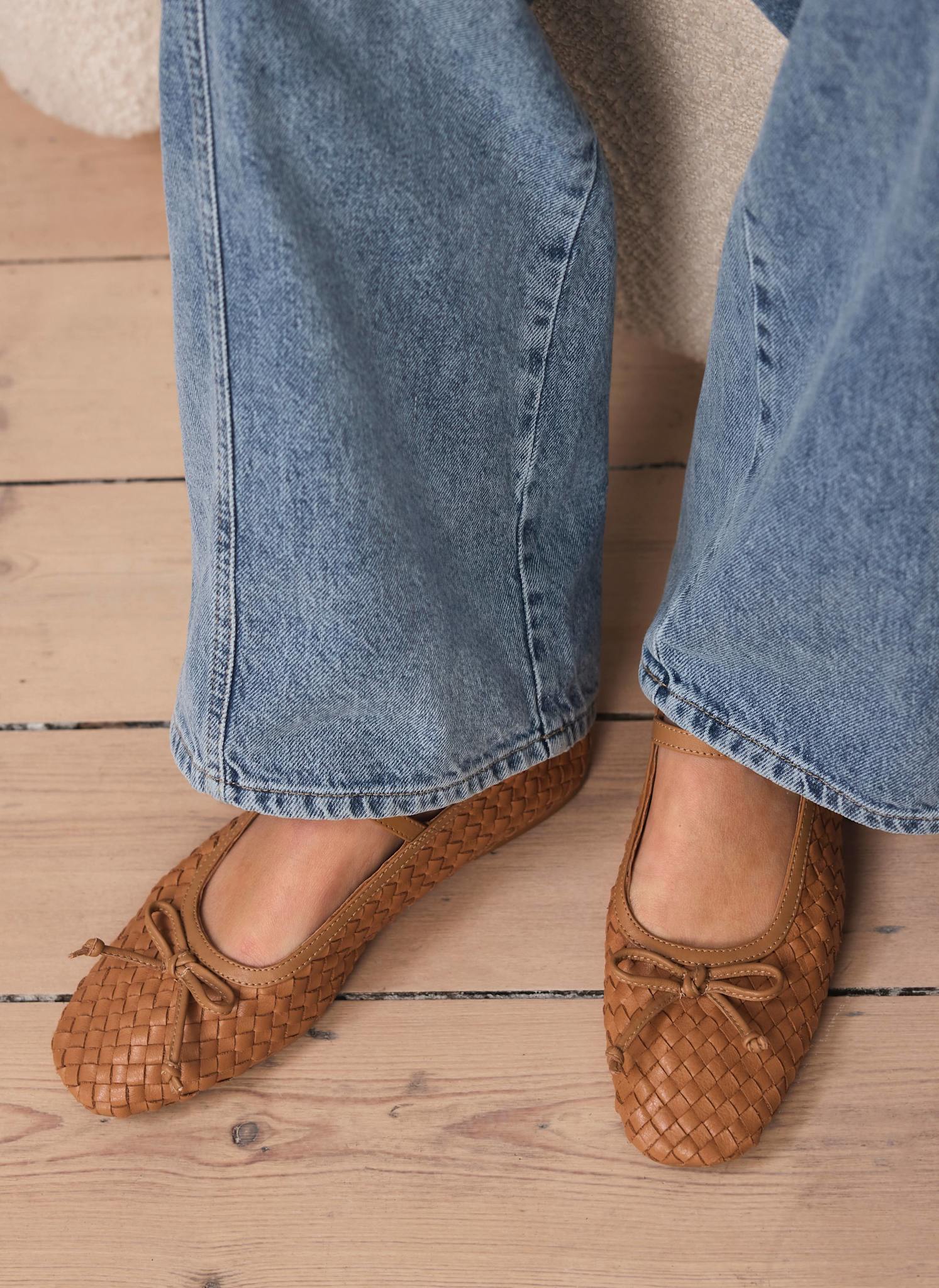 11637-charley-tan-leather-woven-pumps-1.jpg Charley Tan Leather Woven Pumps