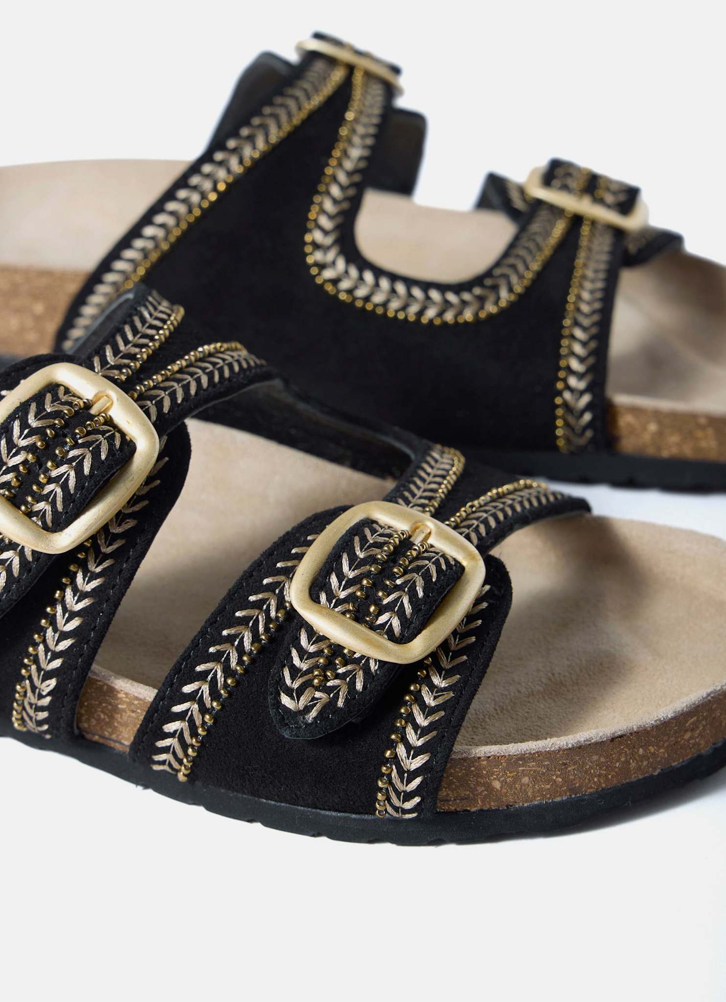 11644-ava-black-suede-beaded-sandals-5.jpg Ava Black Suede Beaded Sandals