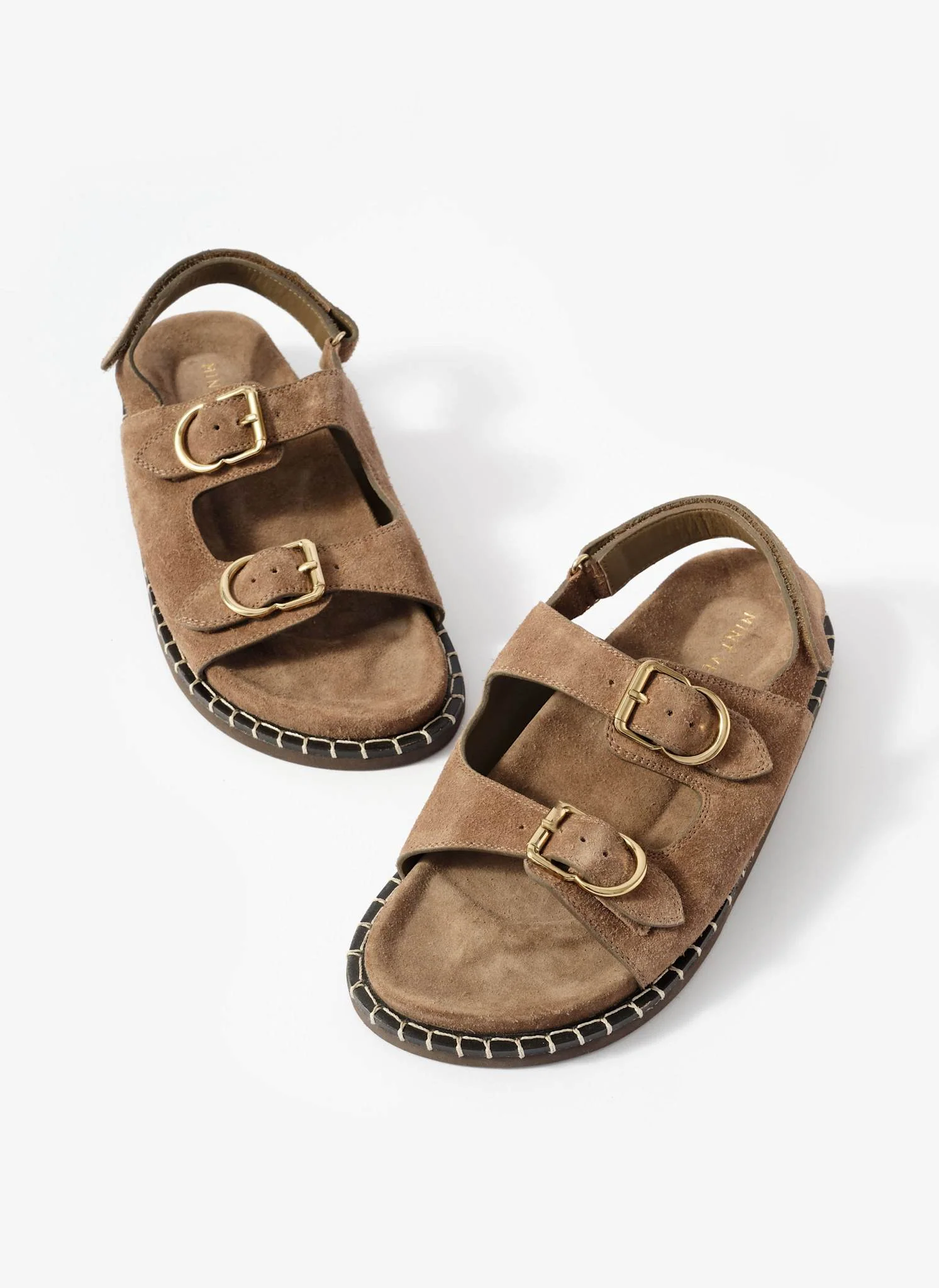 11651-aria-brown-suede-double-buckle-sandals-5.webp Aria Brown Suede Double Buckle Sandals