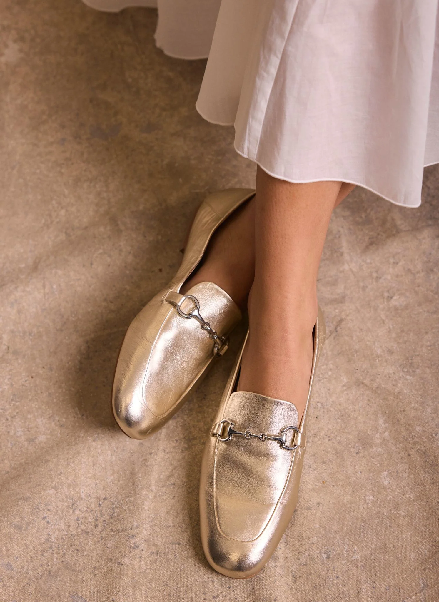 11665-camille-gold-leather-loafers-1.webp Camille Gold Leather Loafers