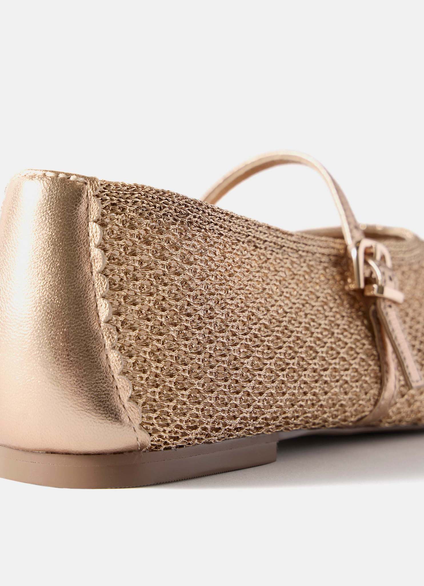 11721-rosie-gold-woven-pumps-5.jpg Rosie Gold Woven Pumps