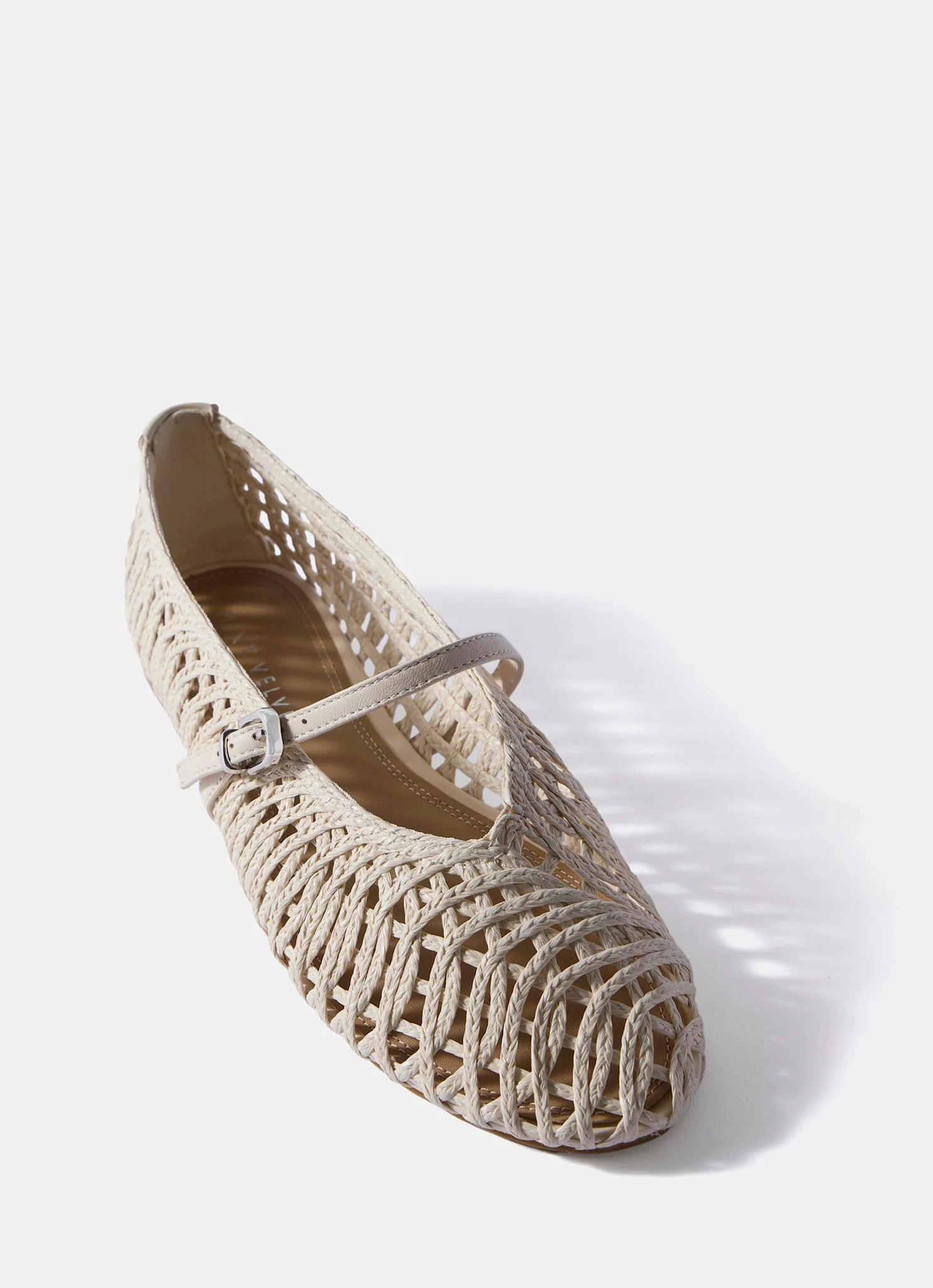 11728-lily-cream-woven-ballet-flat-pumps-6.webp Lily Cream Woven Ballet Flat Pumps