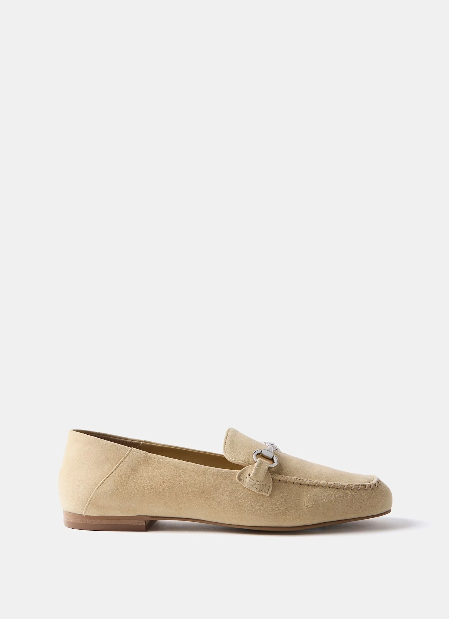 Claire Butter Yellow Suede Loafers