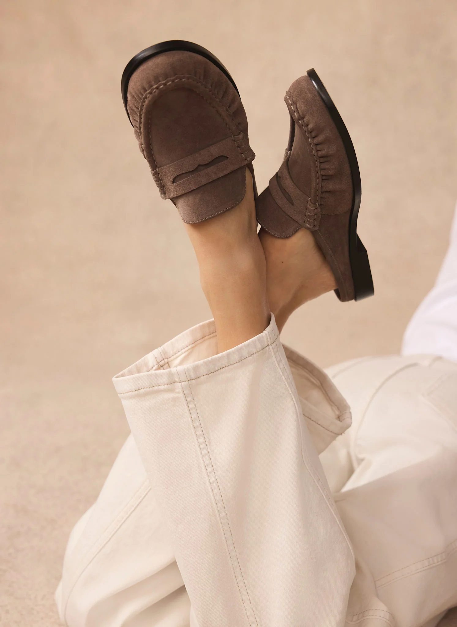 11812-lyla-grey-suede-backless-loafers-3.webp Lyla Grey Suede Backless Loafers