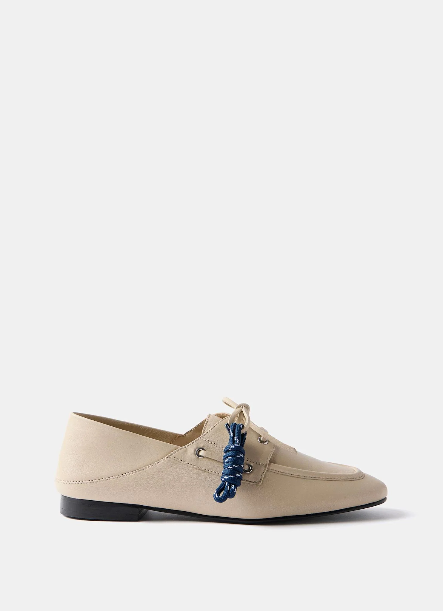 11826-hallie-cream-leather-deck-shoes-2.webp Hallie Cream Leather Deck Shoes
