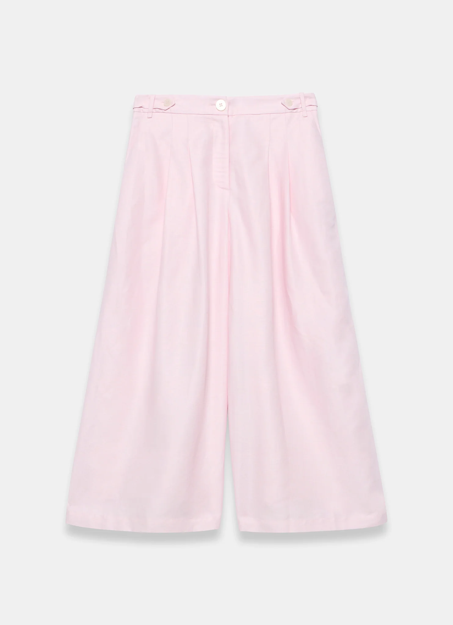1184-pink-linen-blend-cropped-trousers-6.webp Pink Linen Blend Cropped Trousers