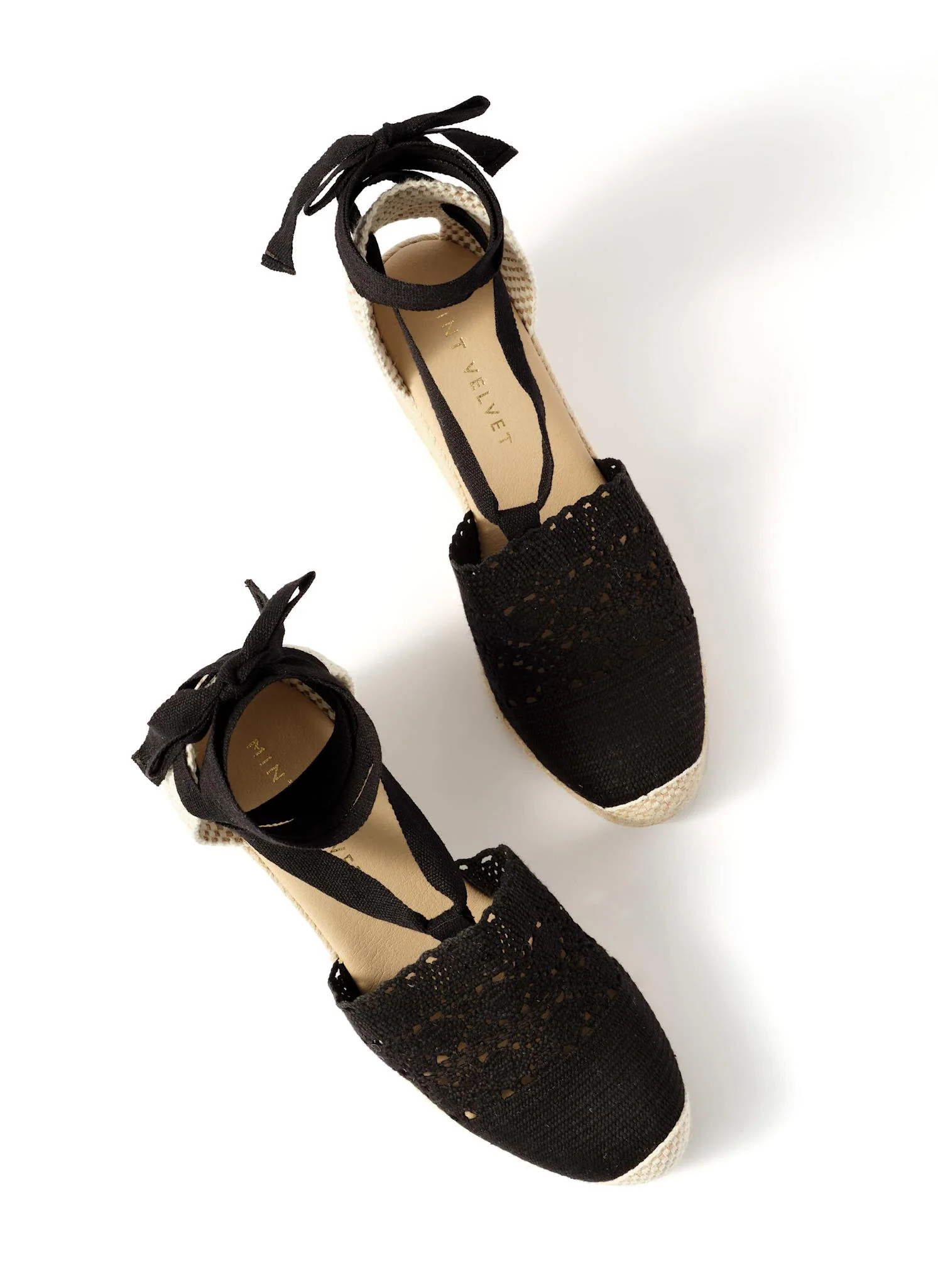 11910-laura-black-espadrille-wedge-sandals-4.webp Laura Black Espadrille Wedge Sandals