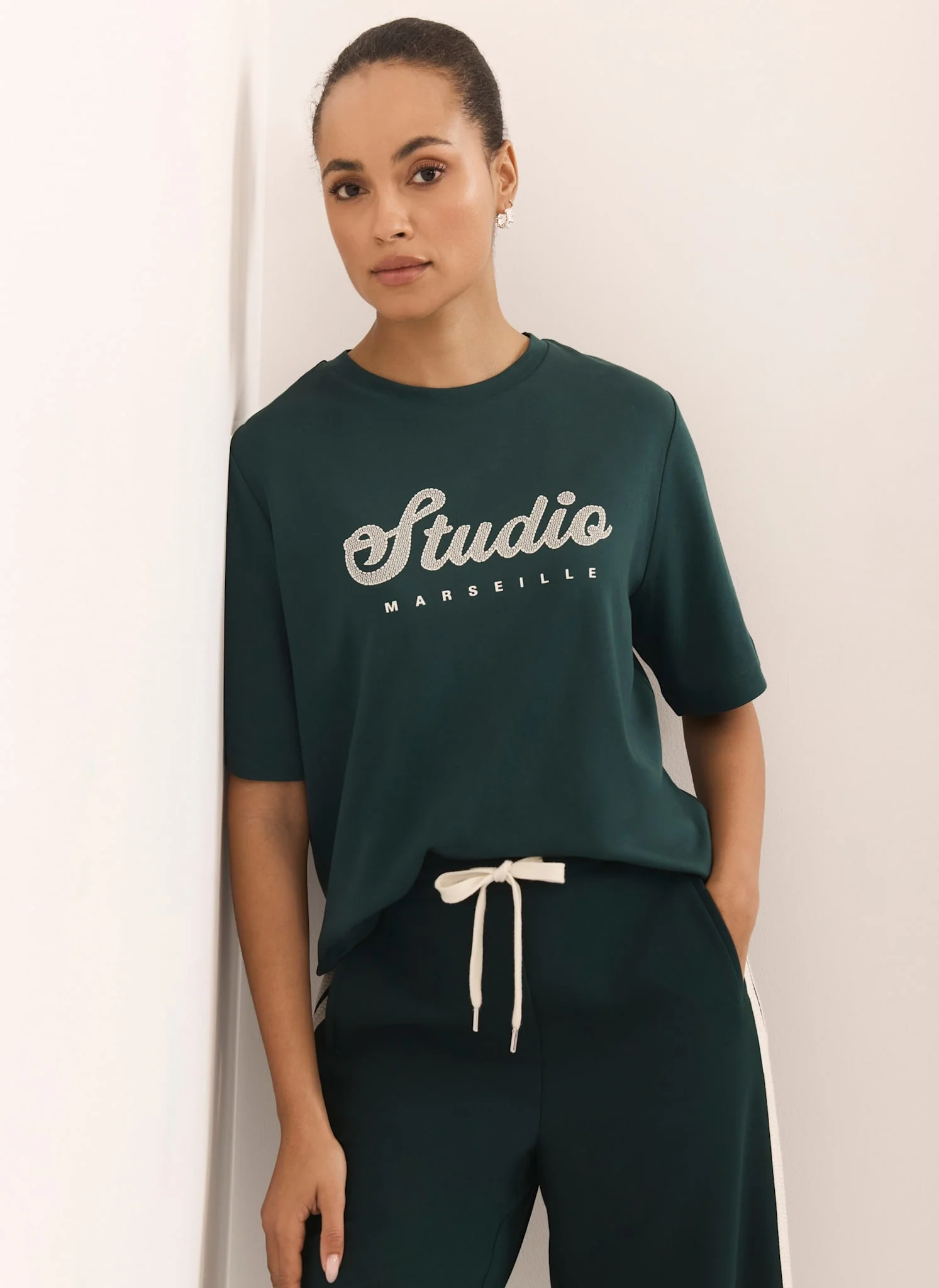 Teal Studio Graphic T Shirt