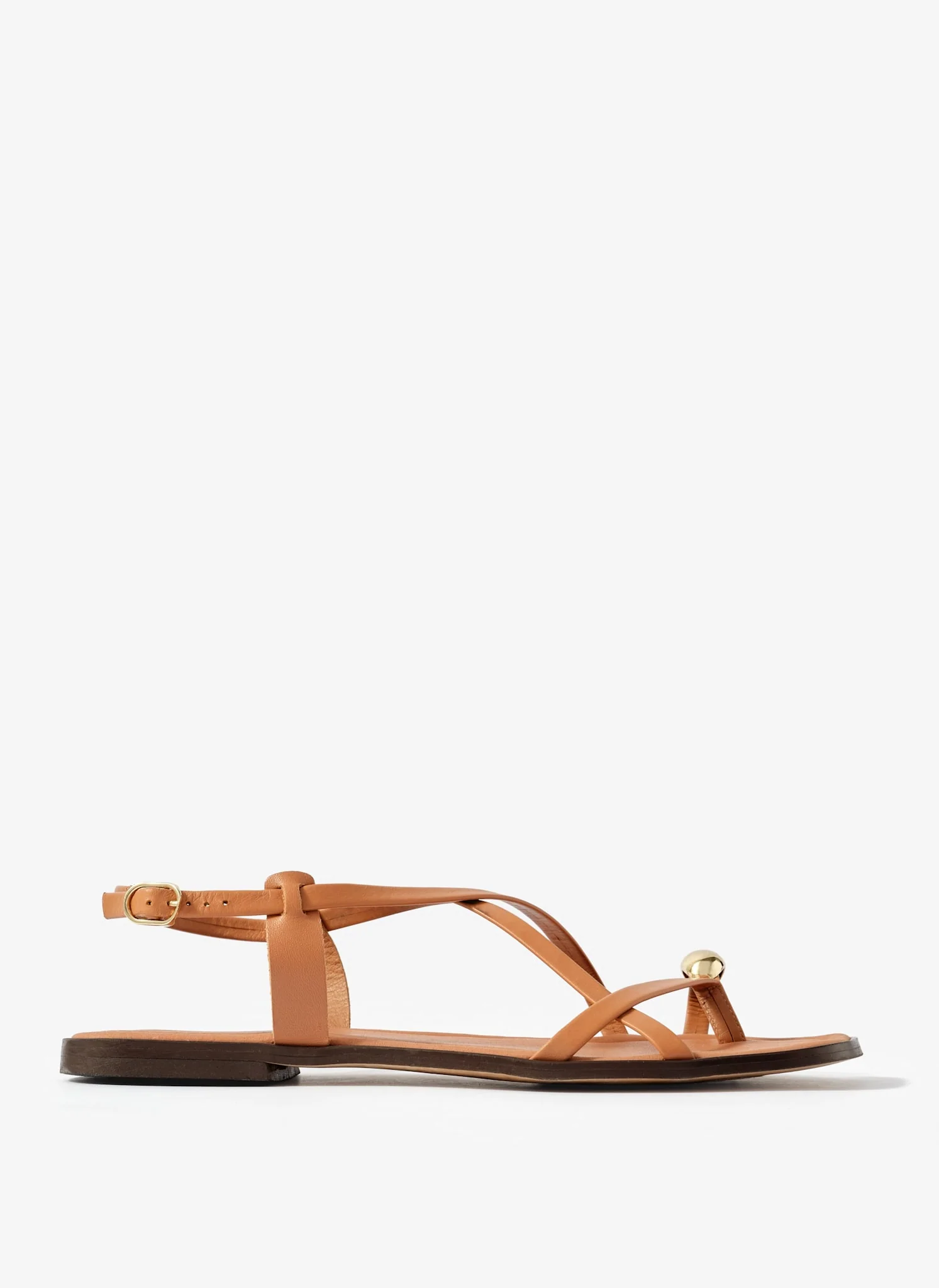 11951-sofia-tan-leather-strappy-sandals-4.webp Sofia Tan Leather Strappy Sandals
